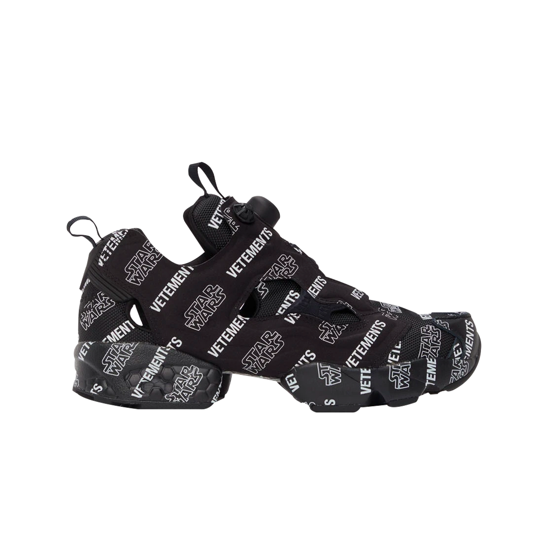 리복 x 베트멍 인스타펌프 퓨리 스타워즈 로고 블랙(Reebok x Vetements Instapump Fury Star wars Logo Black) - 1