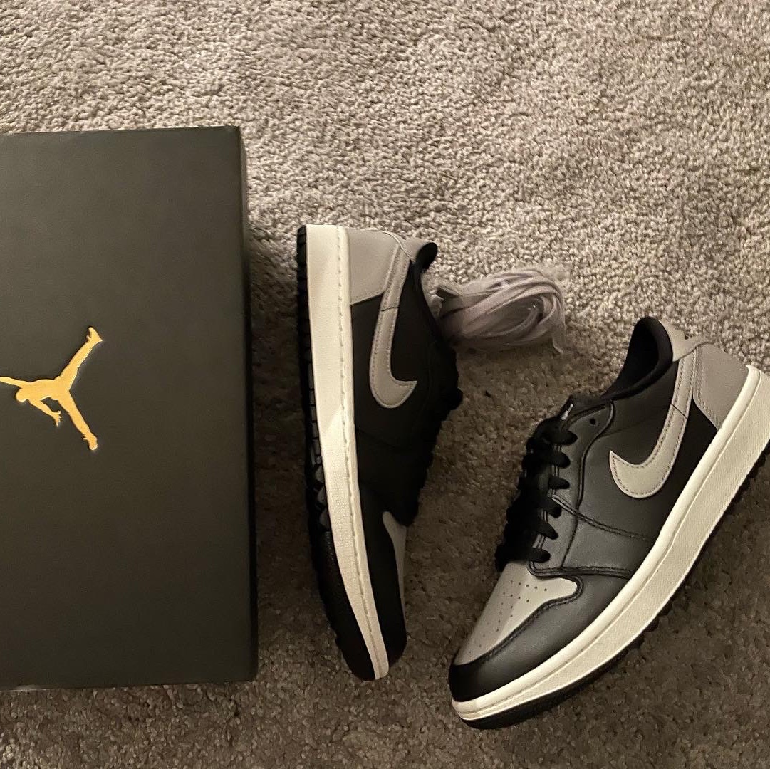 Jordan 1 Low Golf Shadow 착용 스타일 - 1