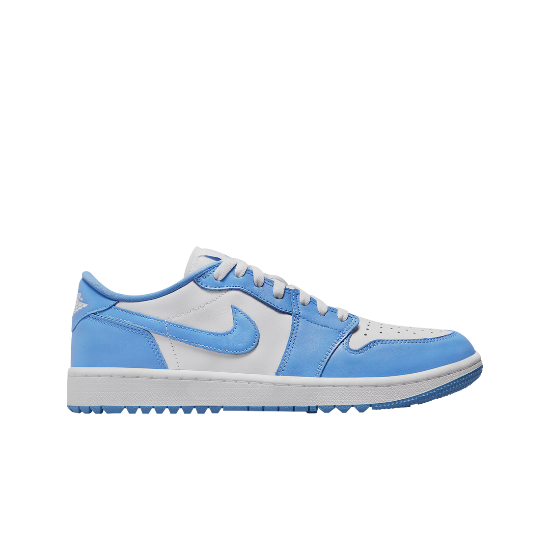 조던 1 로우 골프 화이트 앤 유니버시티 블루(Jordan 1 Low Golf White and University Blue)