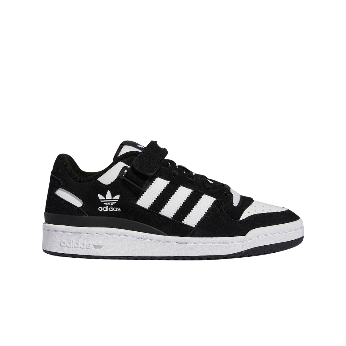 GW0695 Adidas Forum Low Black White
