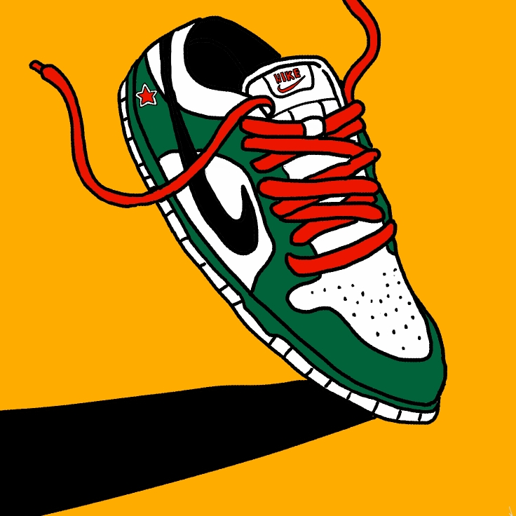Nike SB Dunk Low Heineken 착용 스타일