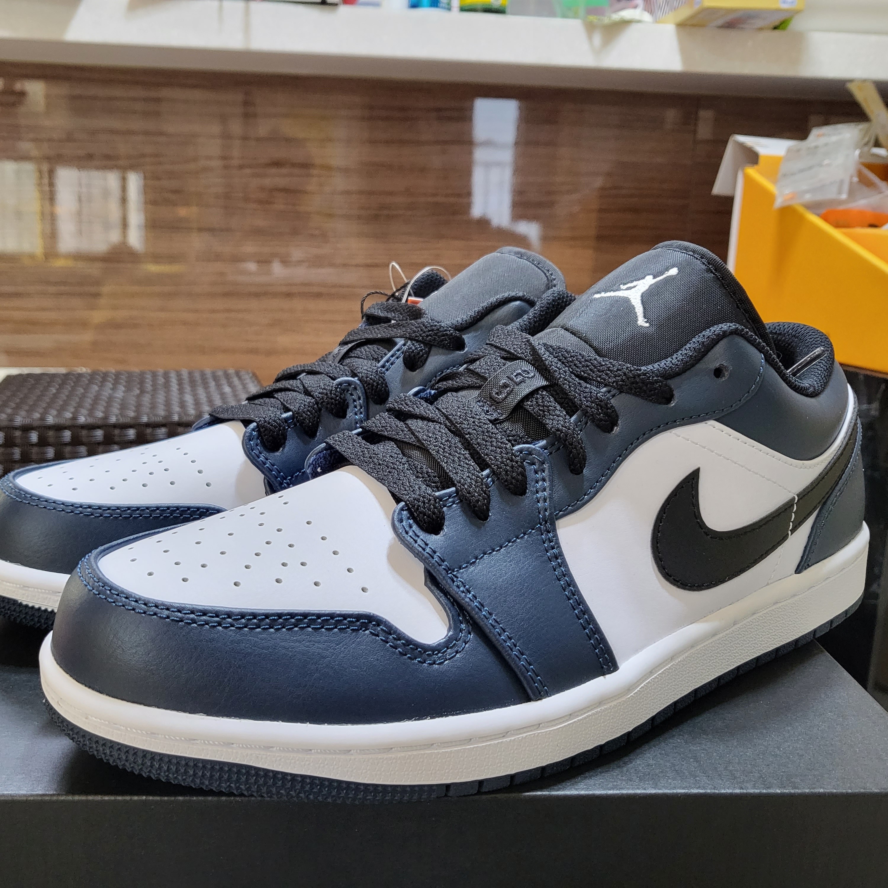 Jordan 1 Low Dark Teal 착용 스타일 - 1