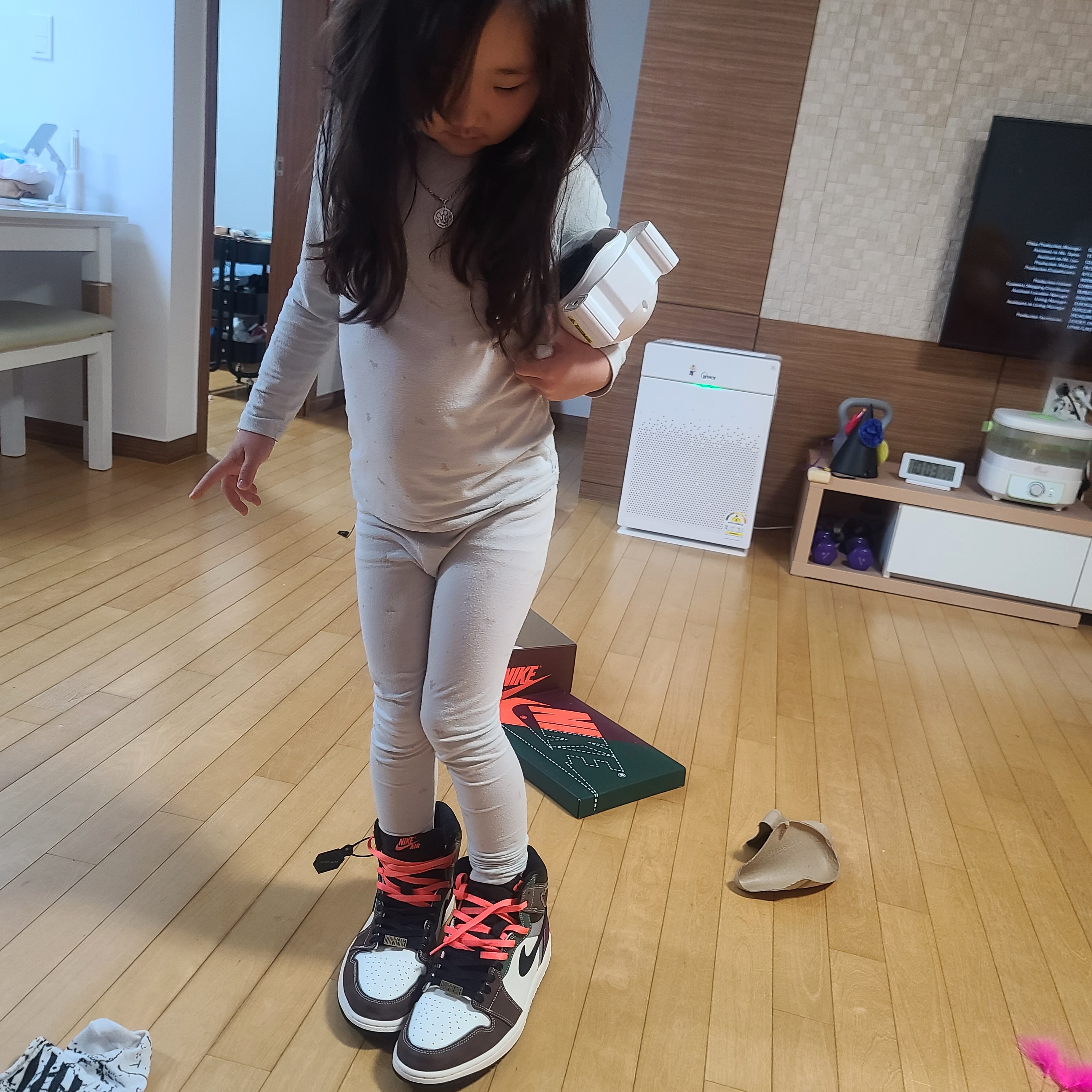Jordan 1 Retro High OG Craft 착용 스타일 - 1