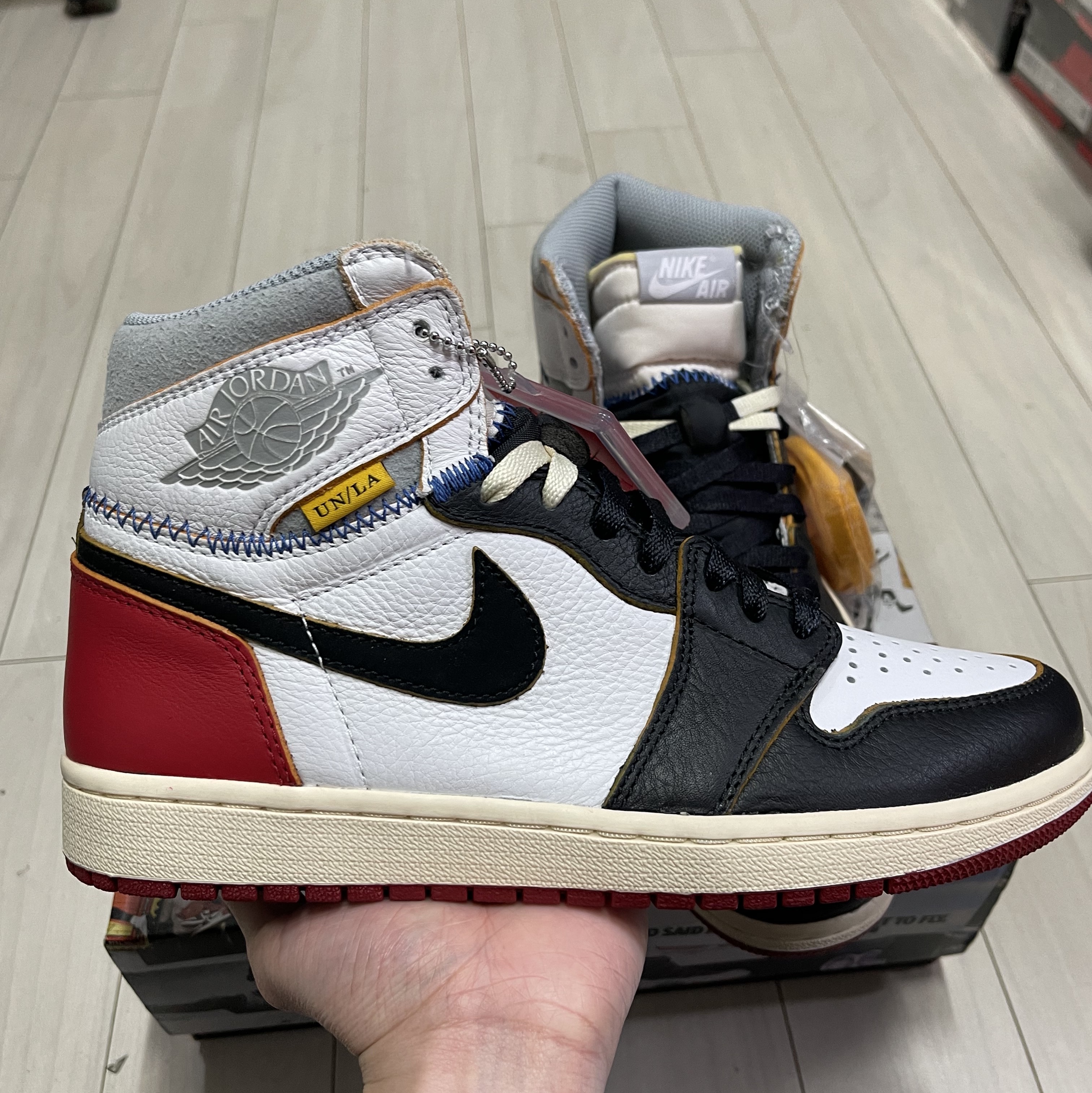 Jordan 1 x Union Retro High Black Toe 착용 스타일