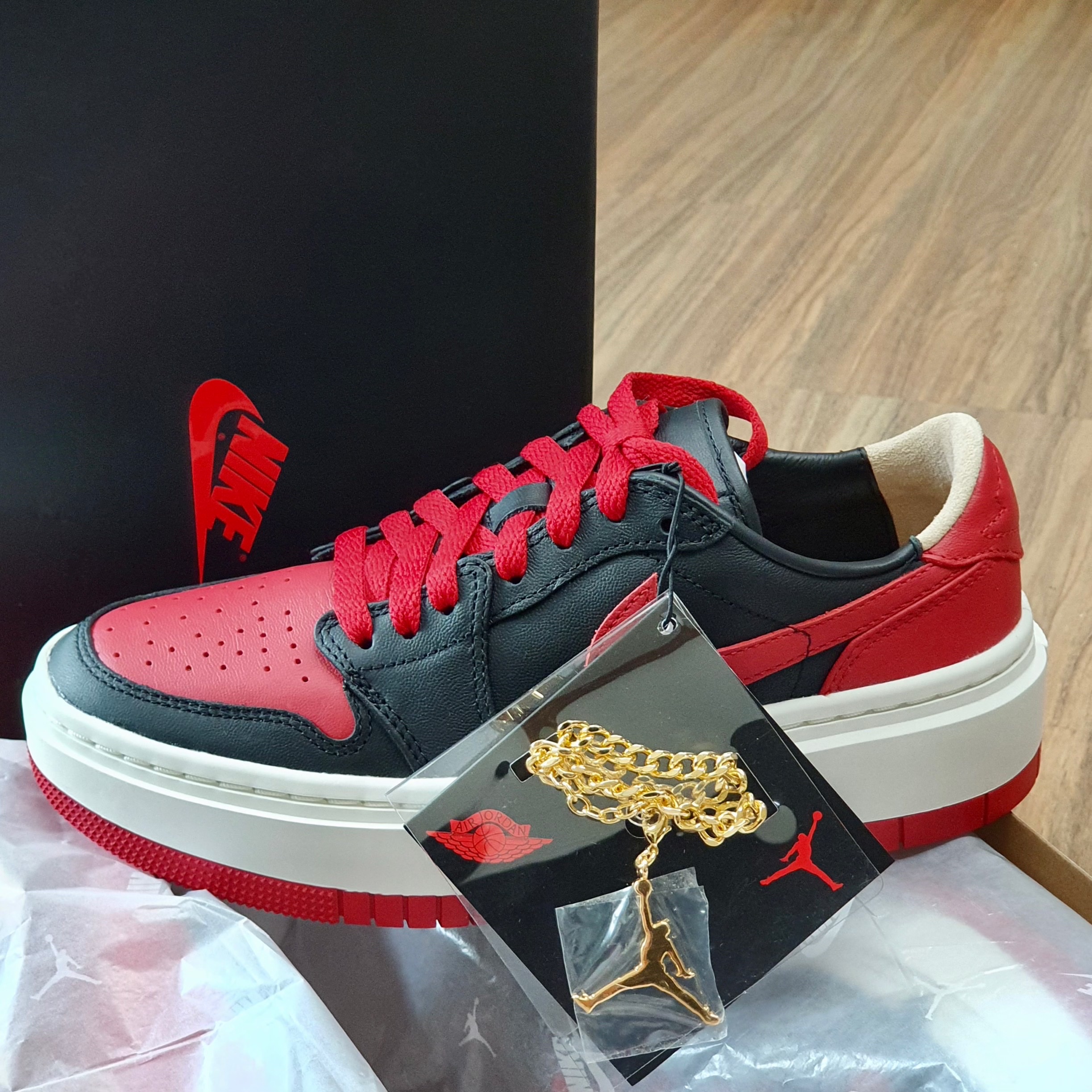 (W) Jordan 1 Elevate Low SE Bred 착용 스타일