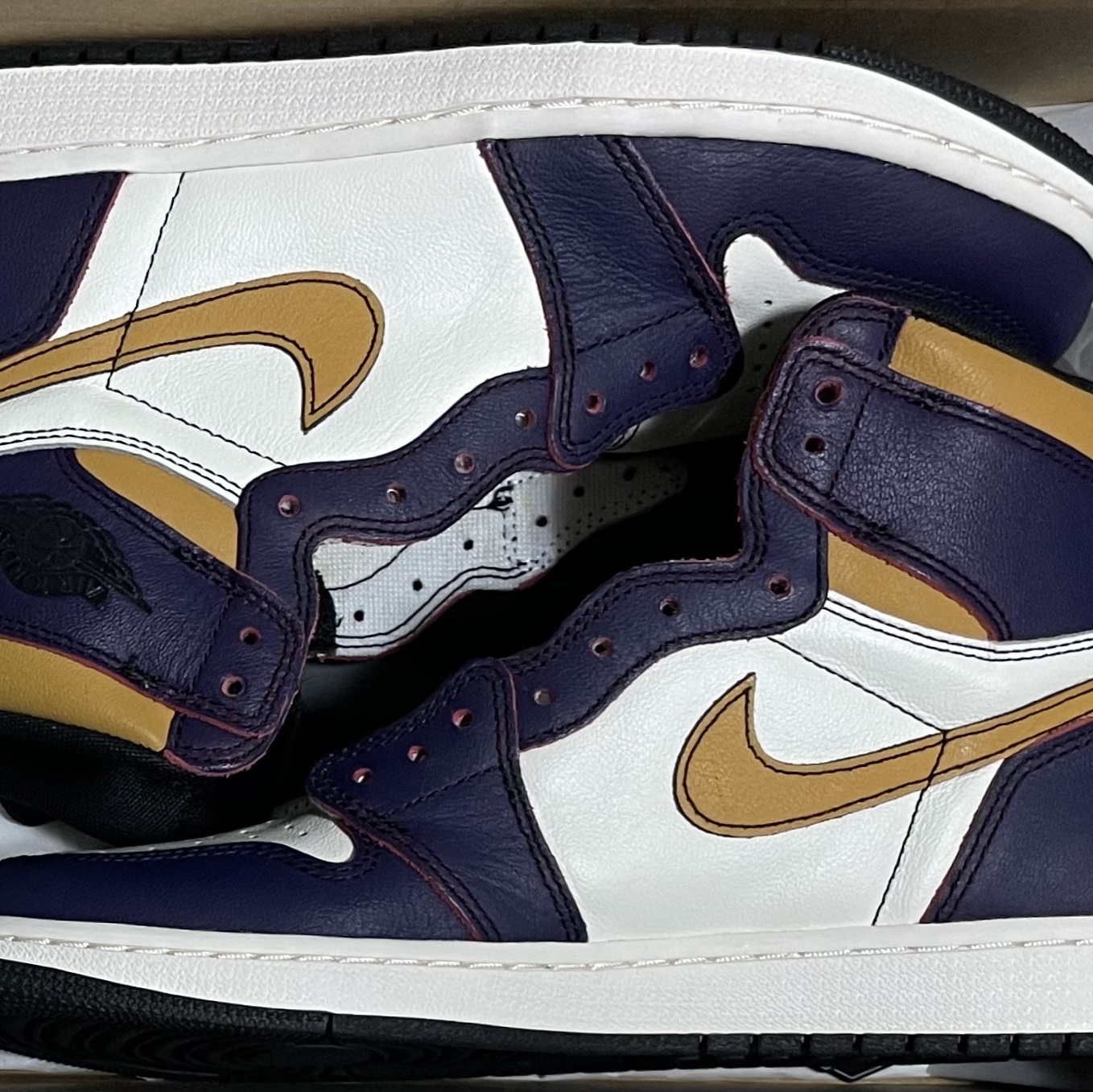 Jordan 1 Retro High OG Defiant SB LA to Chicago 착용 스타일 - 1