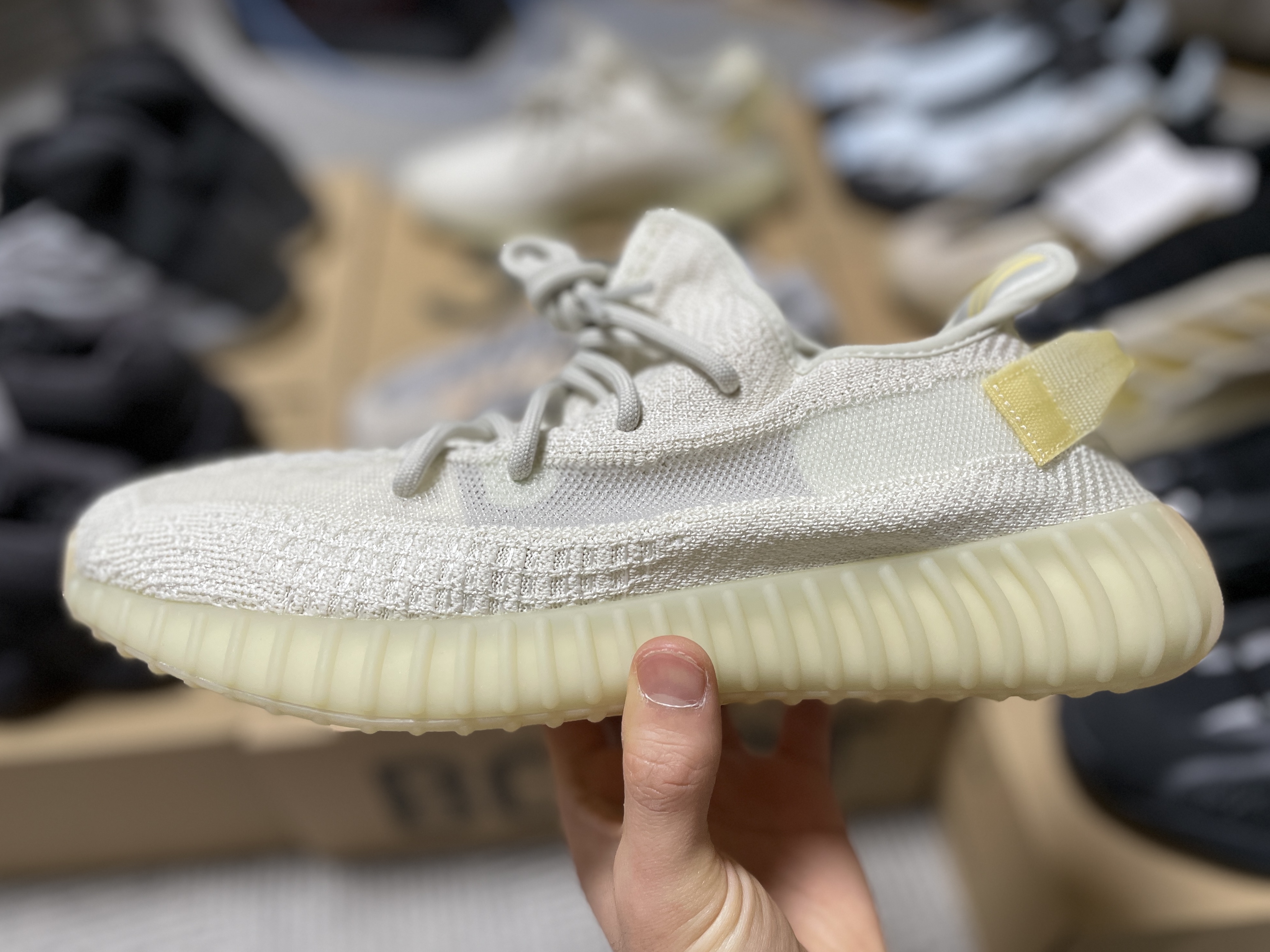 Adidas Yeezy Boost 350 V2 Light 착용 스타일