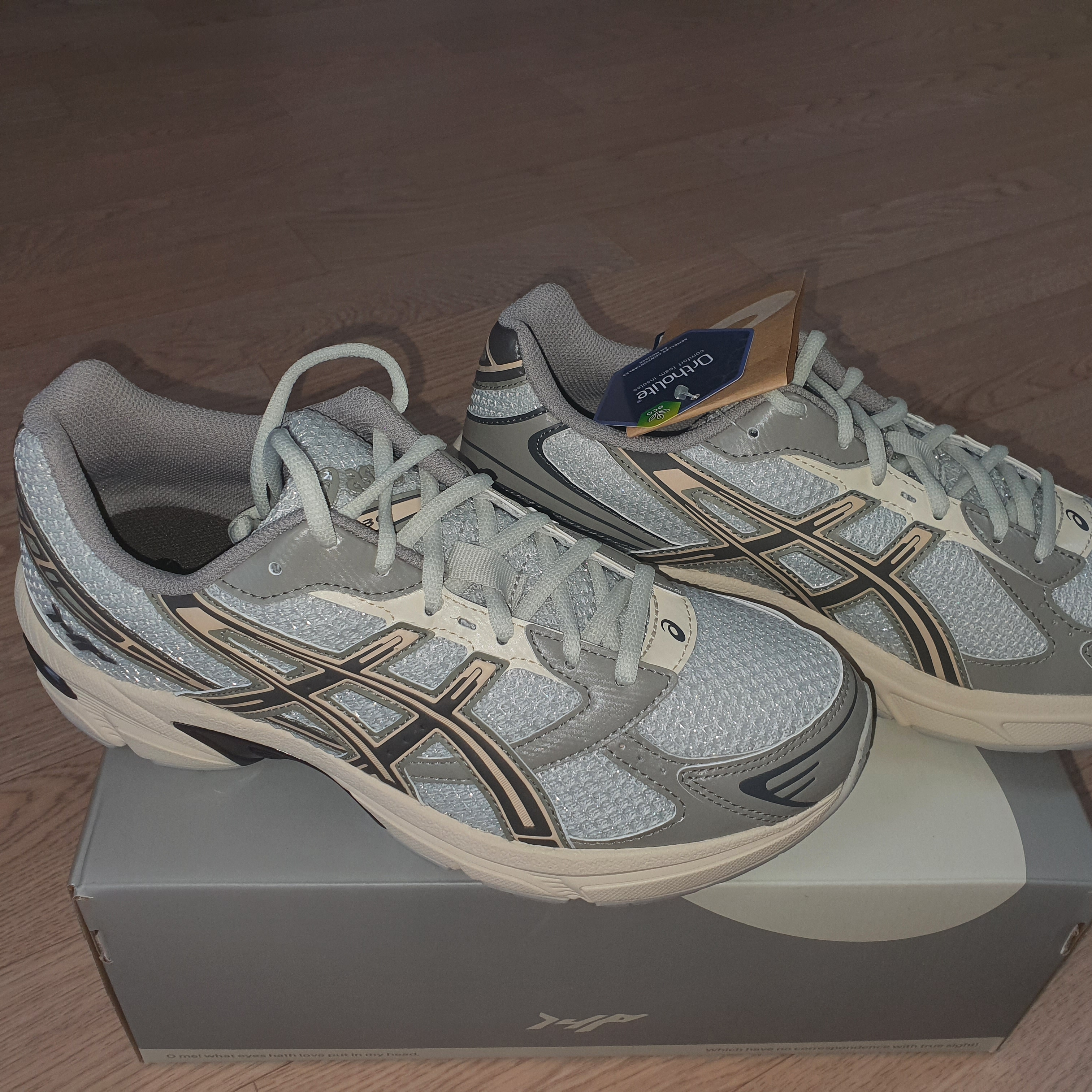 Asics x I4P Gel-1130 Glacier Grey Mink 착용 스타일 - 4