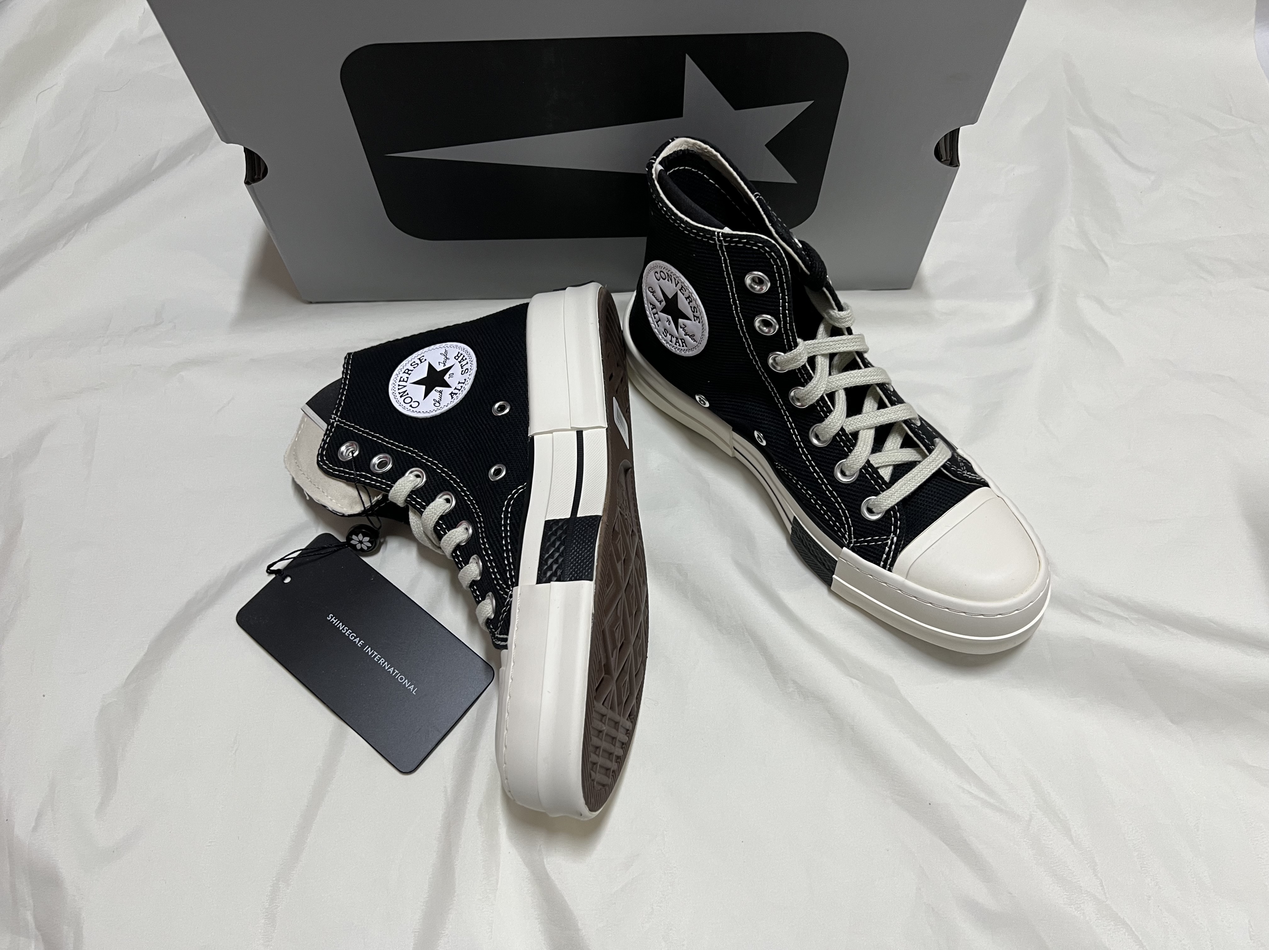 Converse x Drkshdw Drkstr Chuck 70 High Black 착용 스타일 - 3