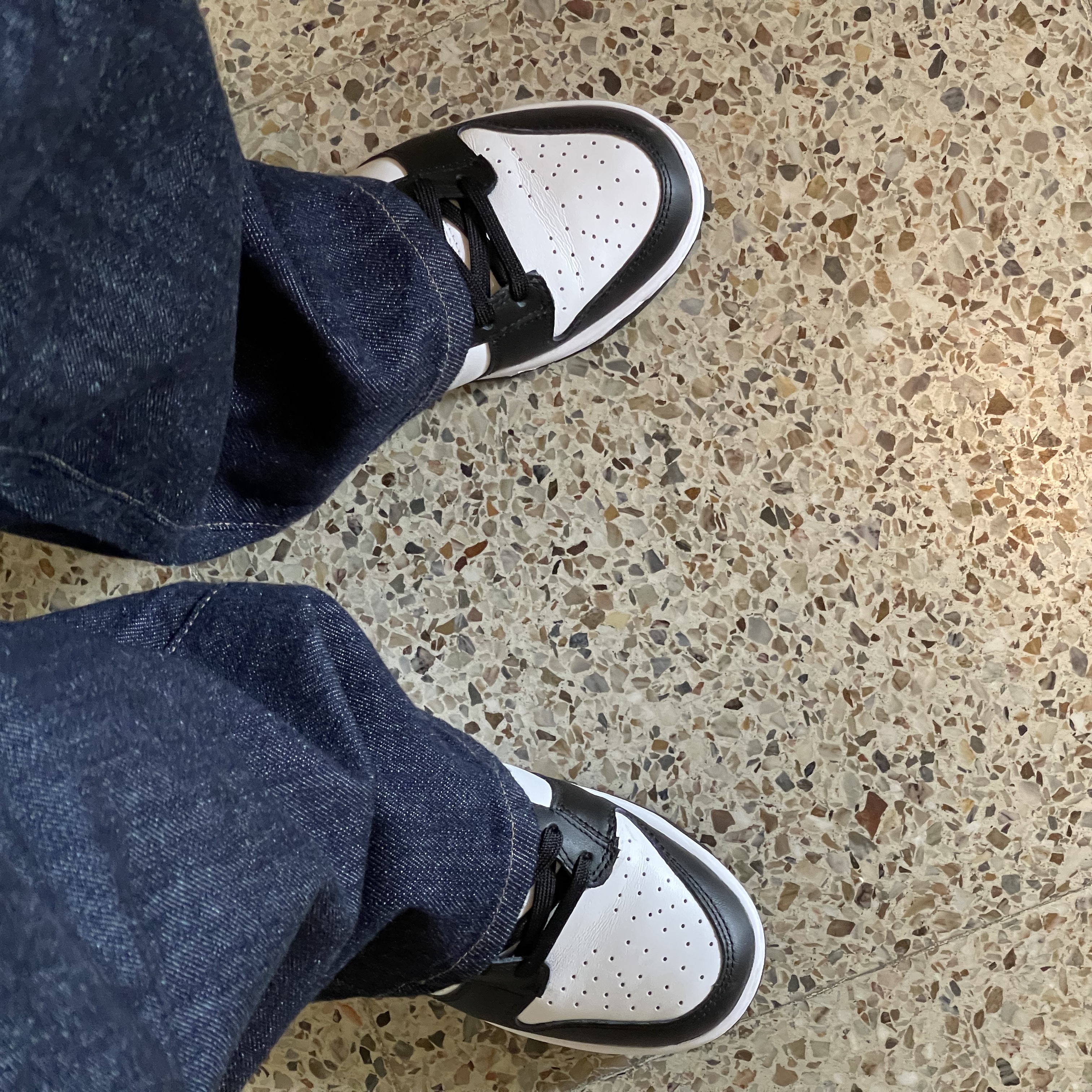 (W) Nike Dunk Low Black 착용 스타일
