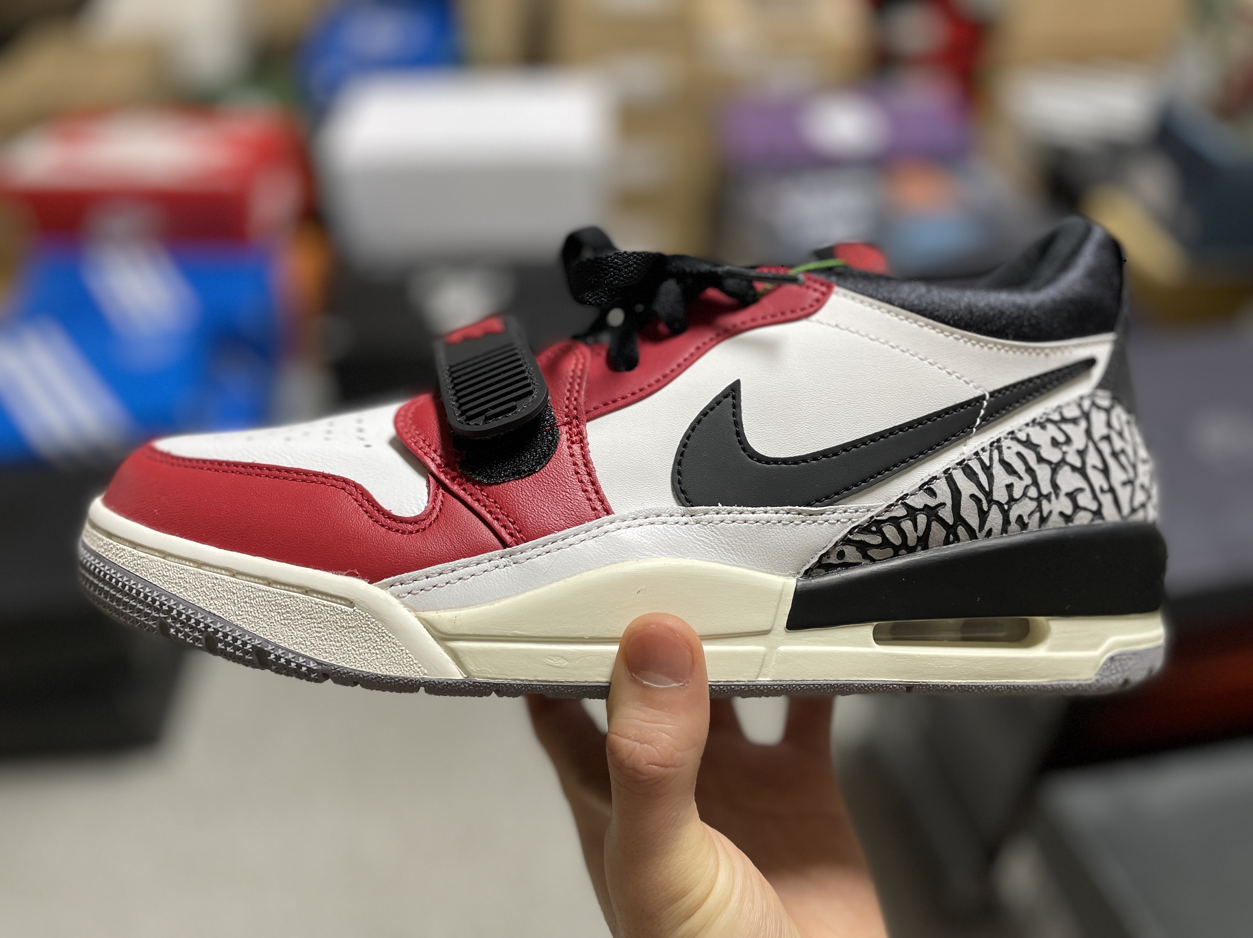 Jordan Legacy 312 Low Chicago 2019 착용 스타일