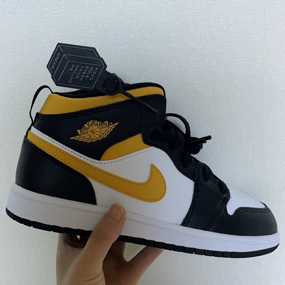 (PS) Jordan 1 Mid Pollen 착용 스타일 - 1