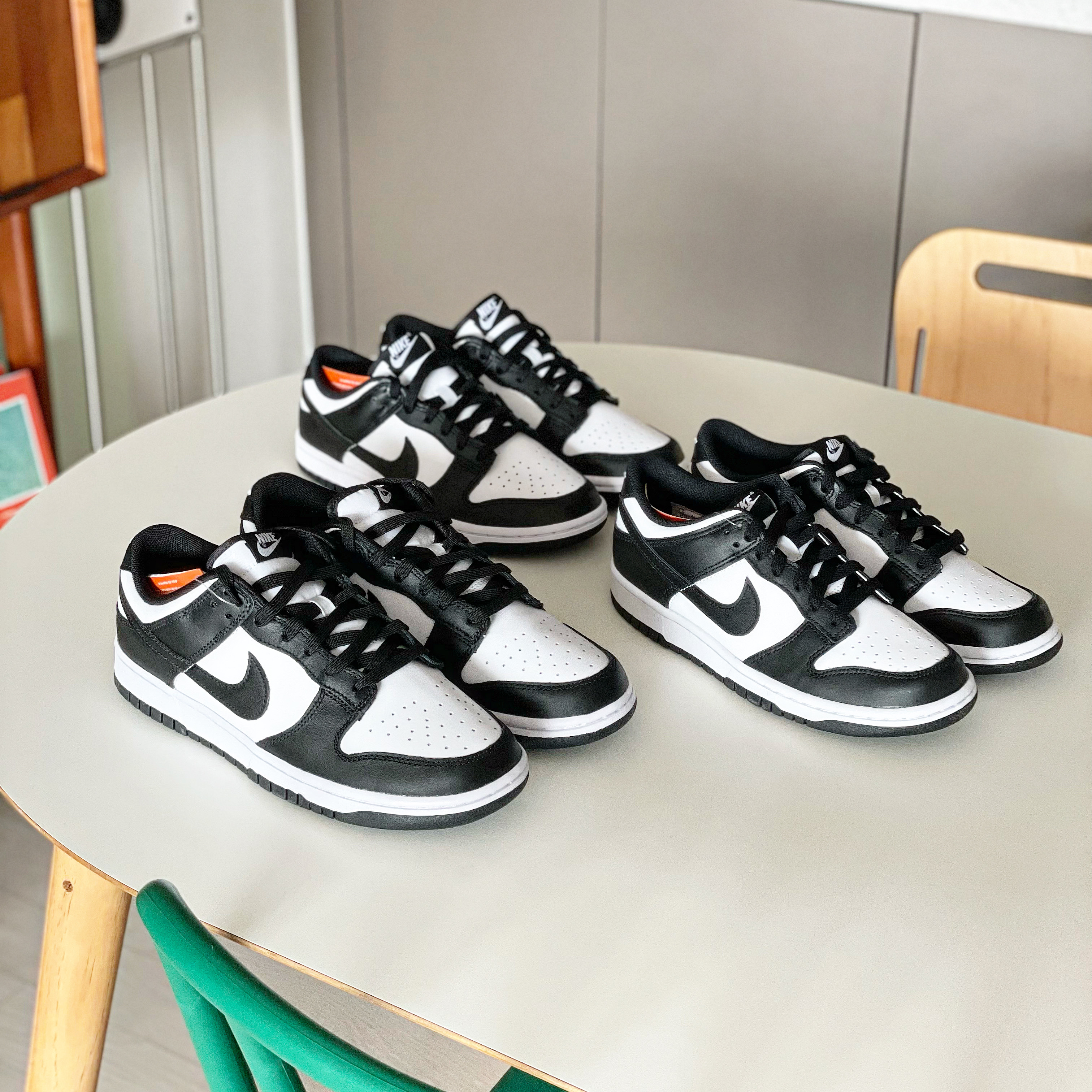 Nike Dunk Low Retro Black, (W) Nike Dunk Low Black 착용 스타일