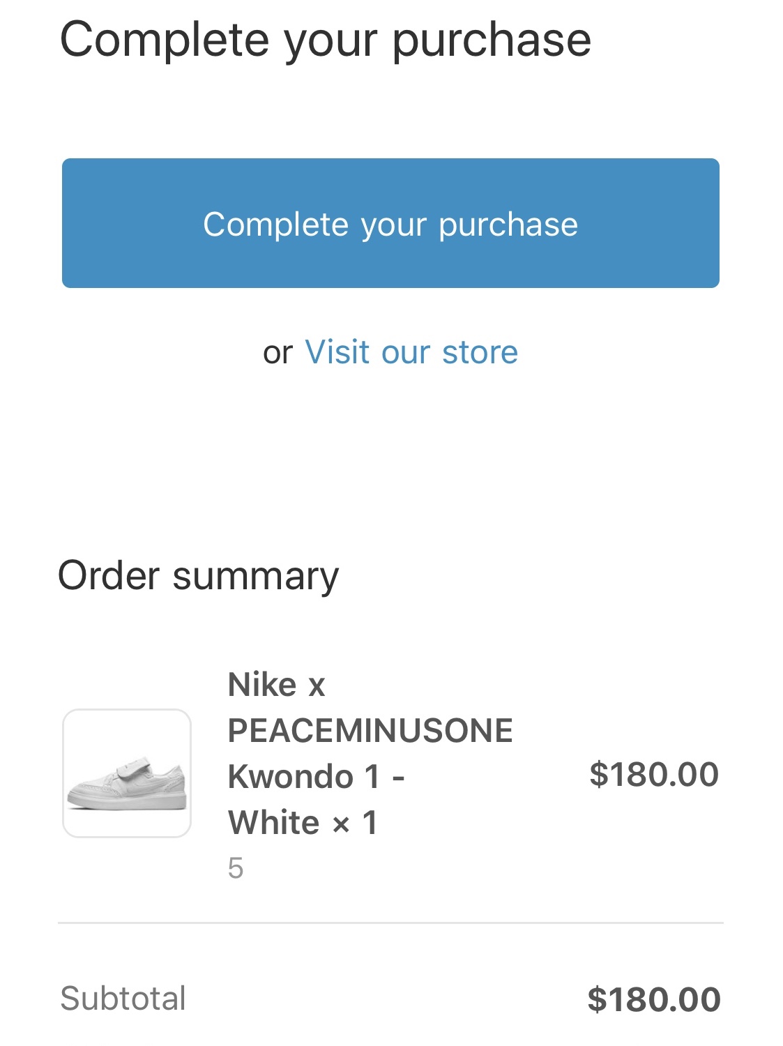 Nike x Peaceminusone Kwondo1 White 착용 스타일
