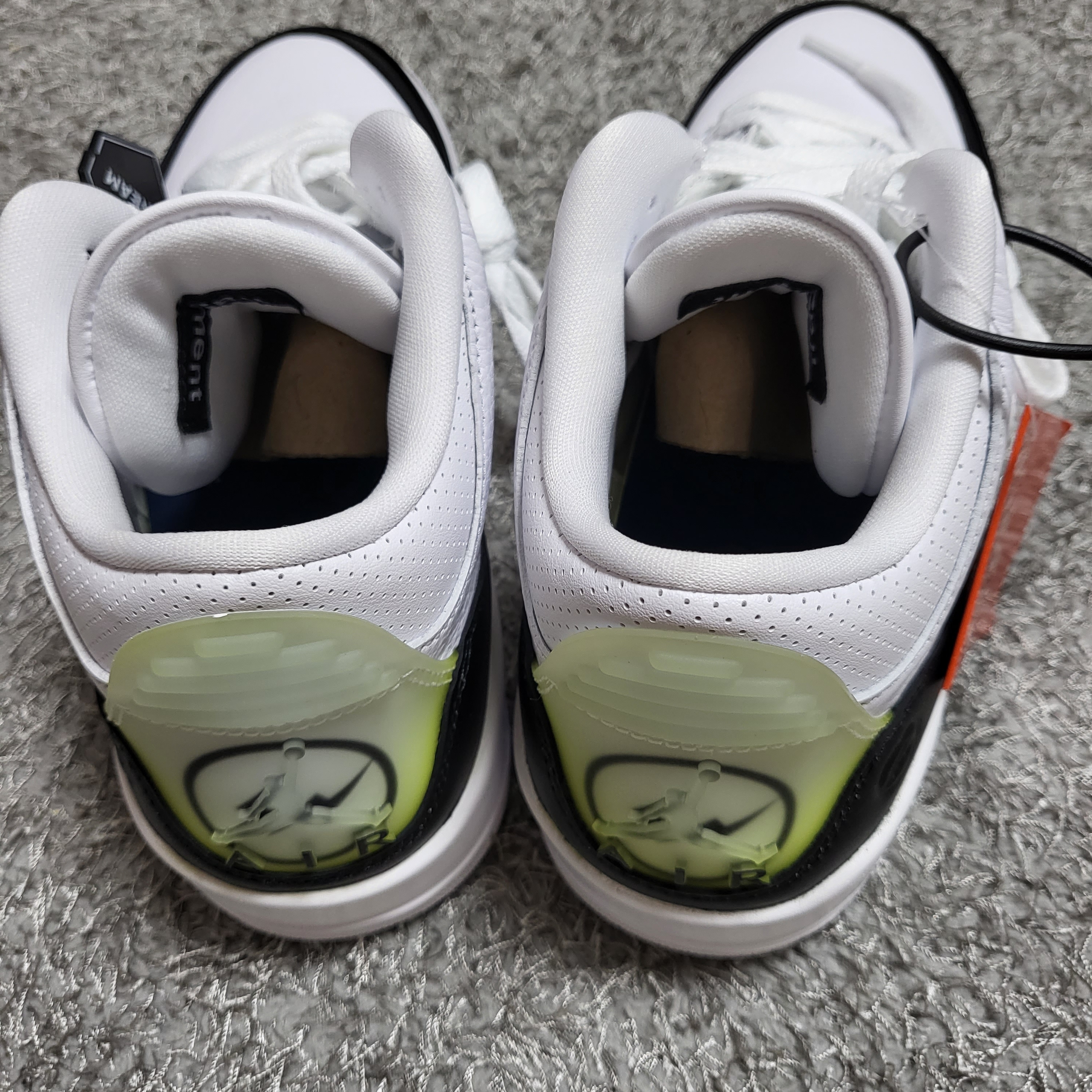 Jordan 3 x Fragment Retro SP White Black 착용 스타일