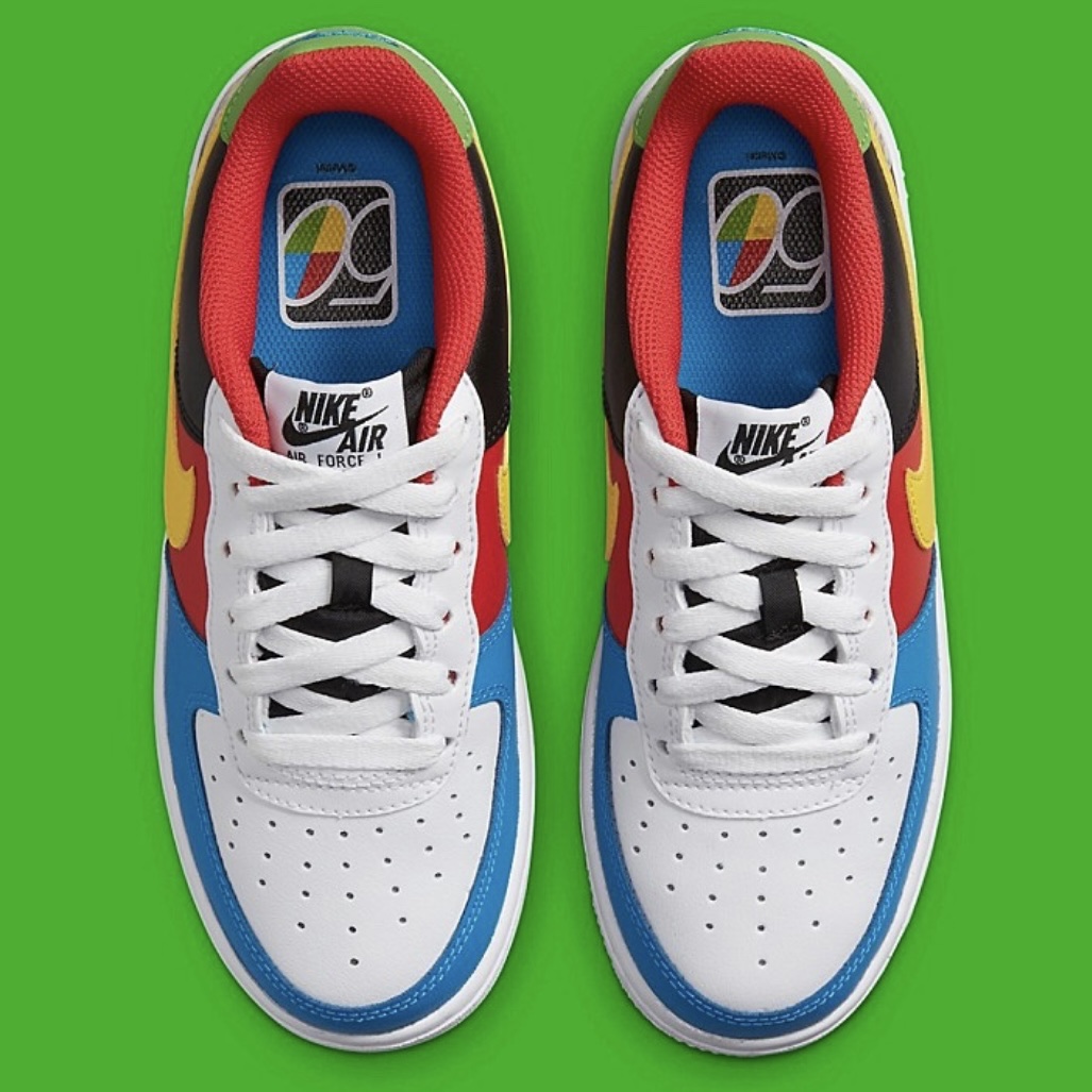 Nike x UNO Air Force 1 '07 QS White Yellow Zest 착용 스타일