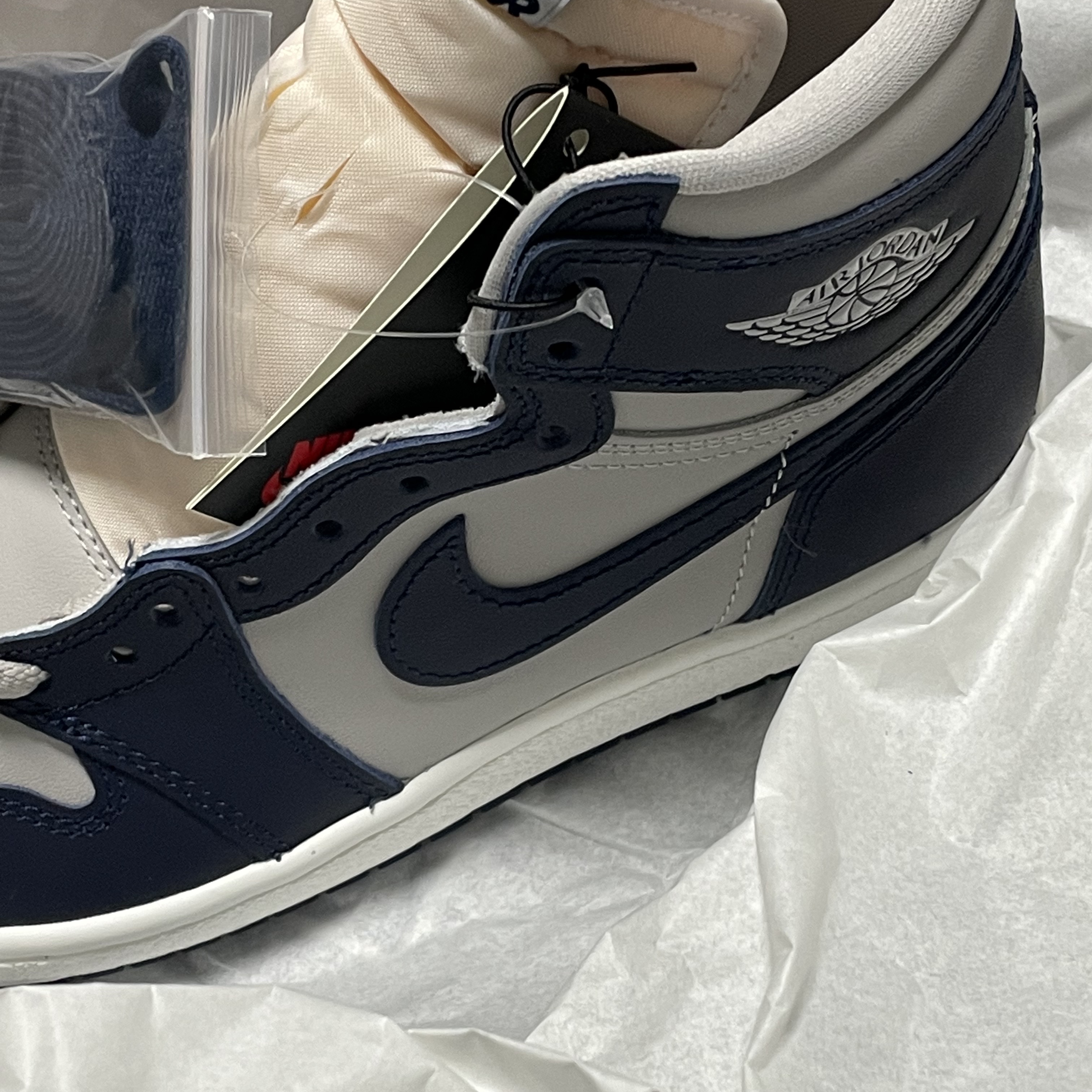 Jordan 1 High 85 College Navy 착용 스타일 - 3