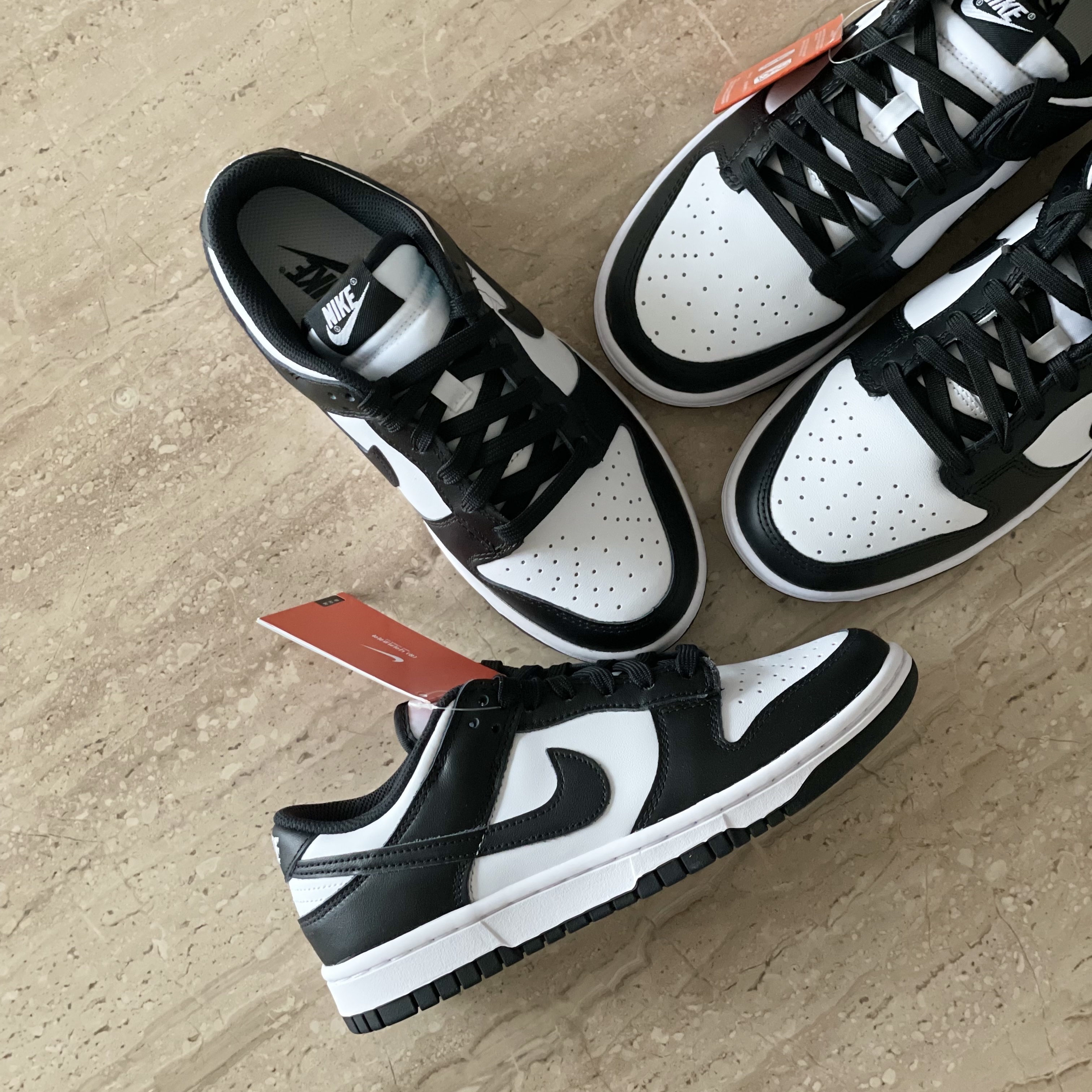 Nike Dunk Low Retro Black, (W) Nike Dunk Low Black 착용 스타일