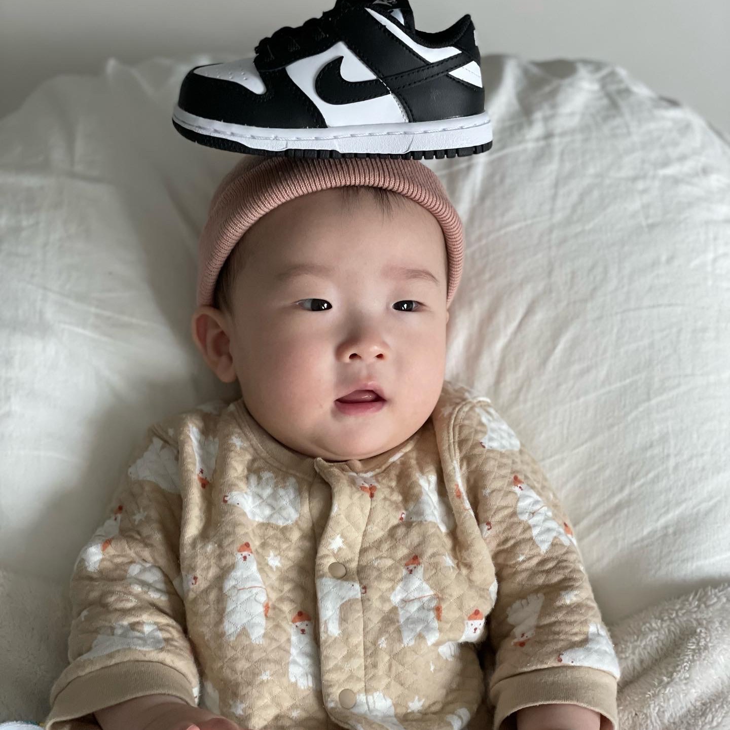 (TD) Nike Dunk Low Black 착용 스타일 - 4