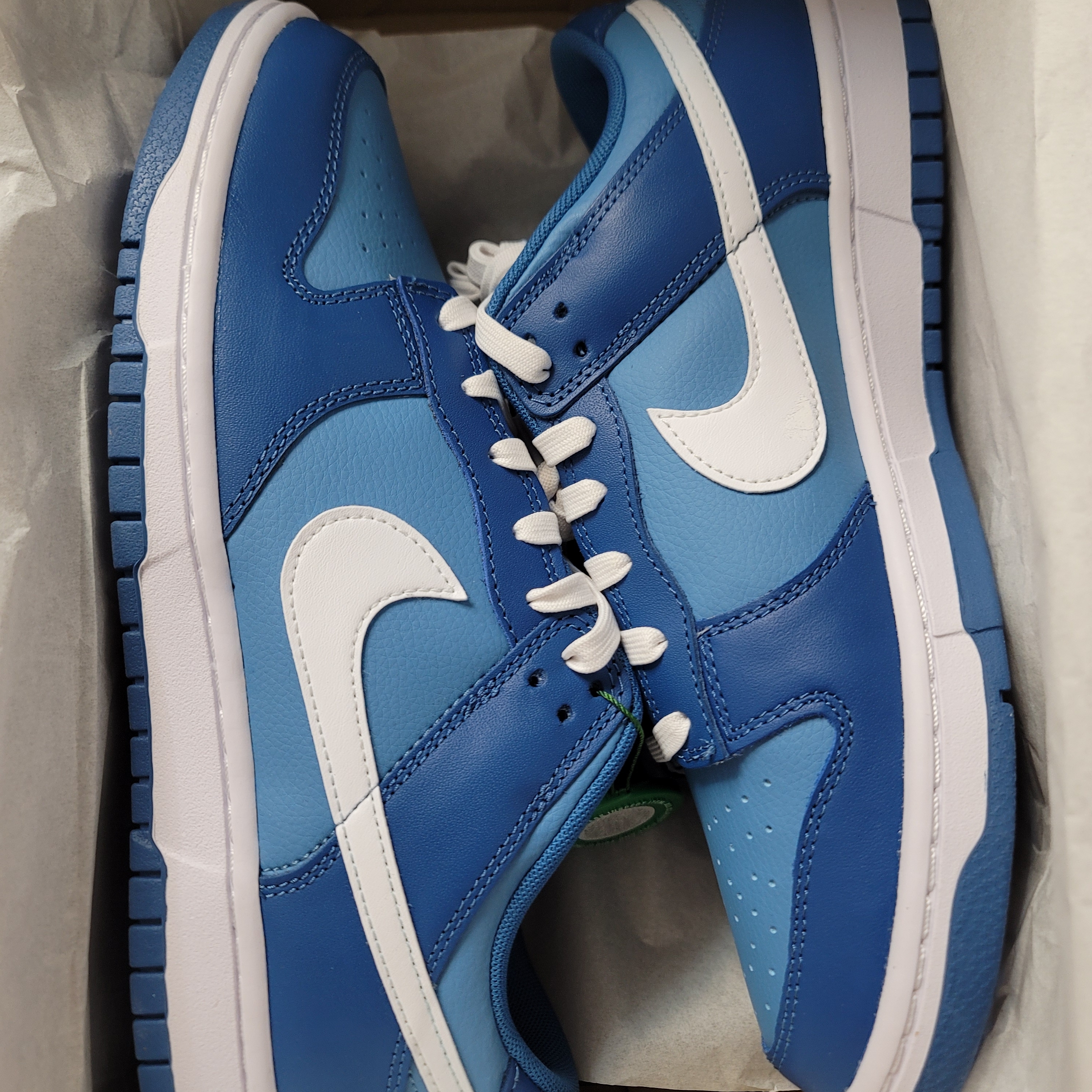 Nike Dunk Low Retro Dark Marina Blue 착용 스타일