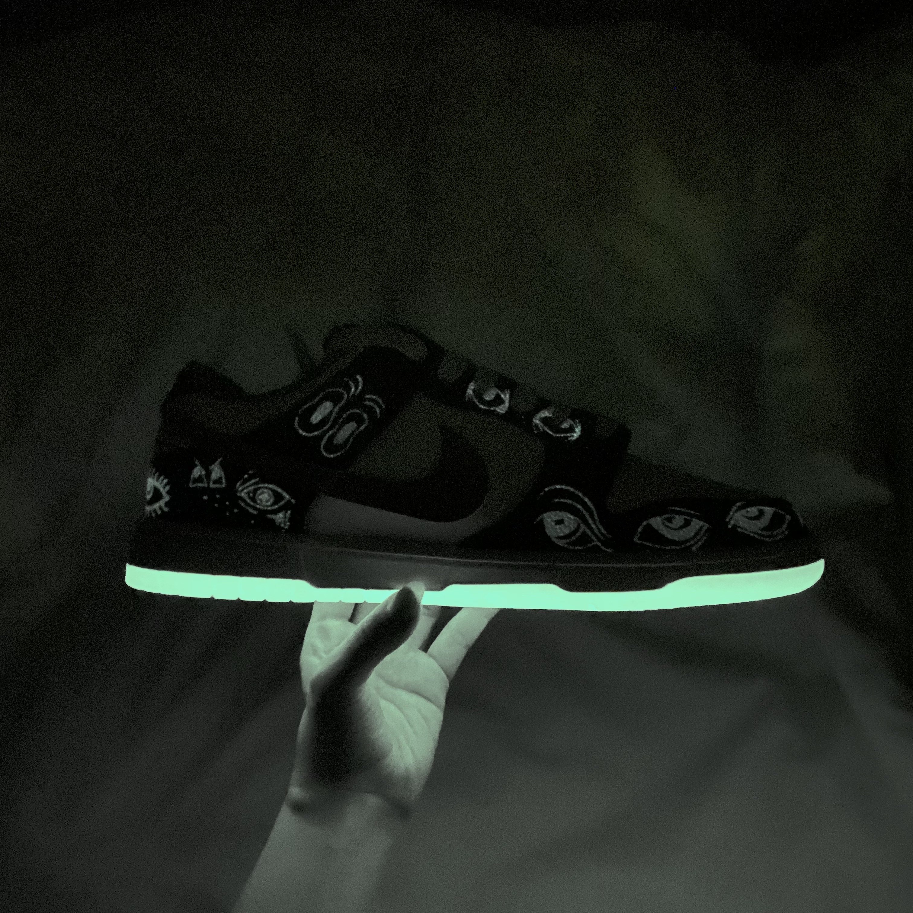 Nike Dunk Low Retro PRM Halloween 착용 스타일 - 1