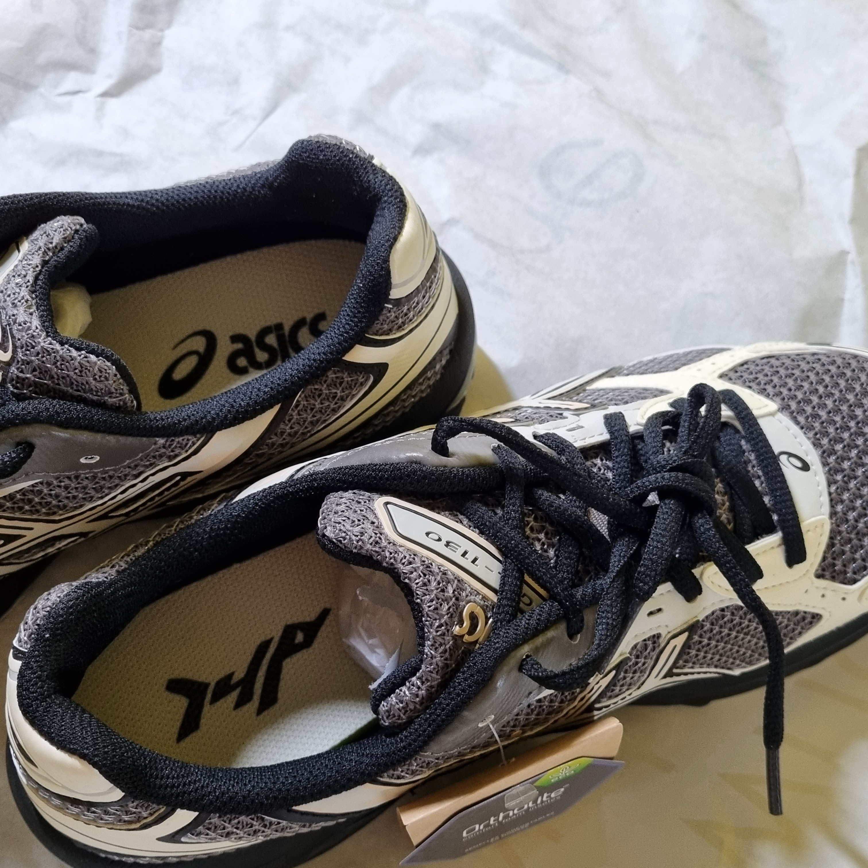 Asics x I4P Gel-1130 Mink Glacier Grey 착용 스타일