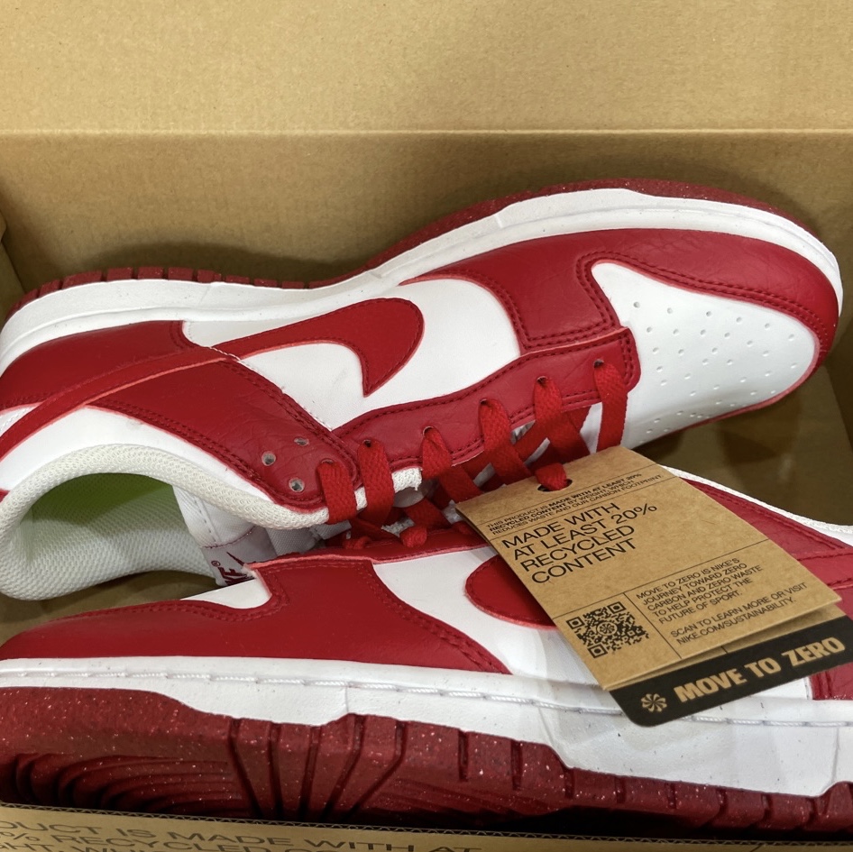 (W) Nike Dunk Low Next Nature Gym Red 착용 스타일