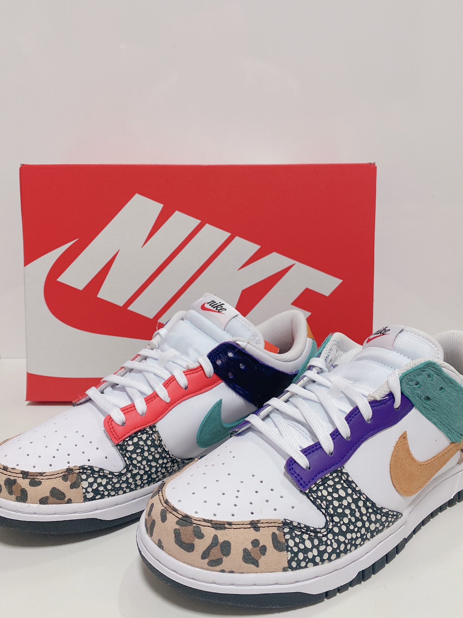(W) Nike Dunk Low SE Patchwork 착용 스타일