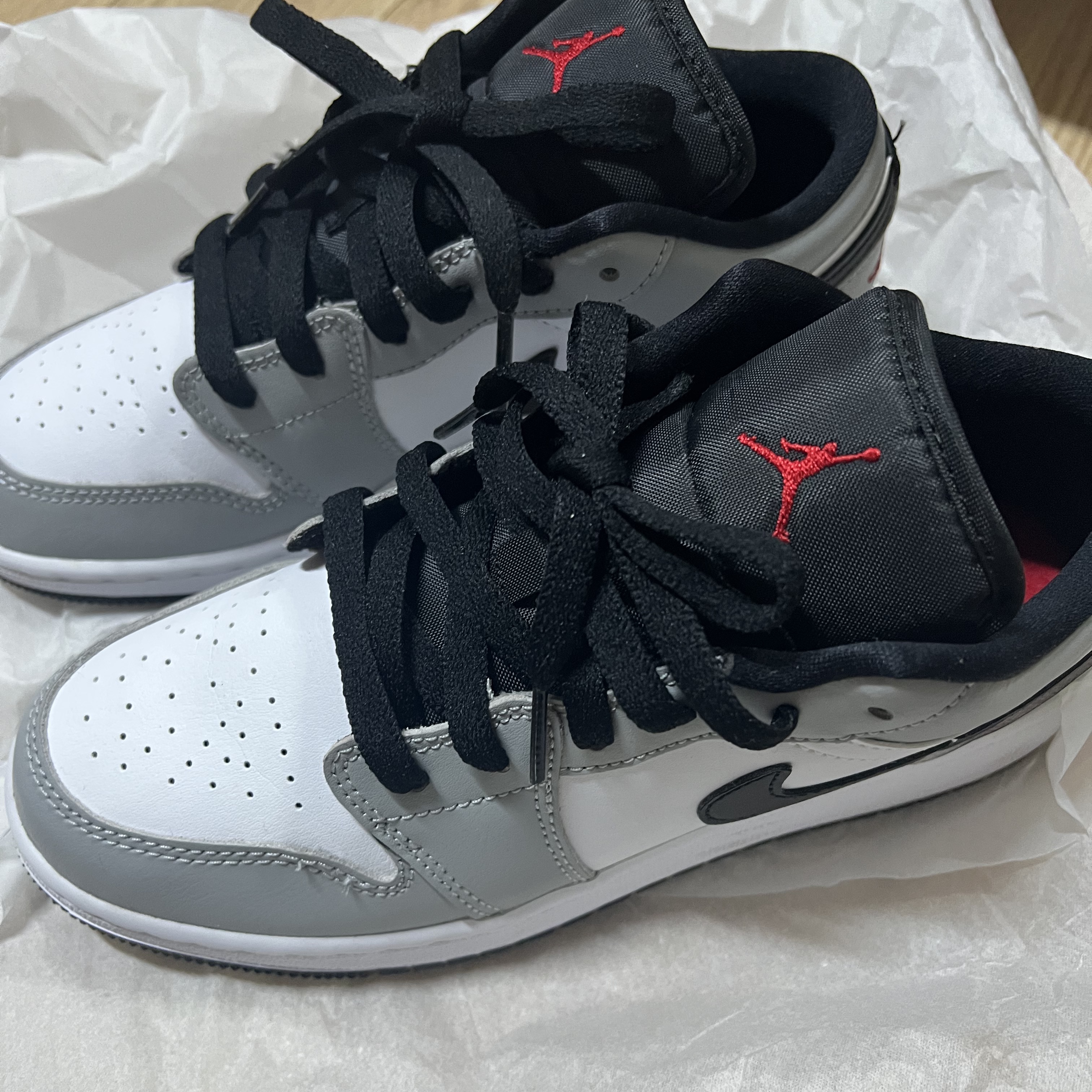 (GS) Jordan 1 Low Light Smoke Grey 착용 스타일