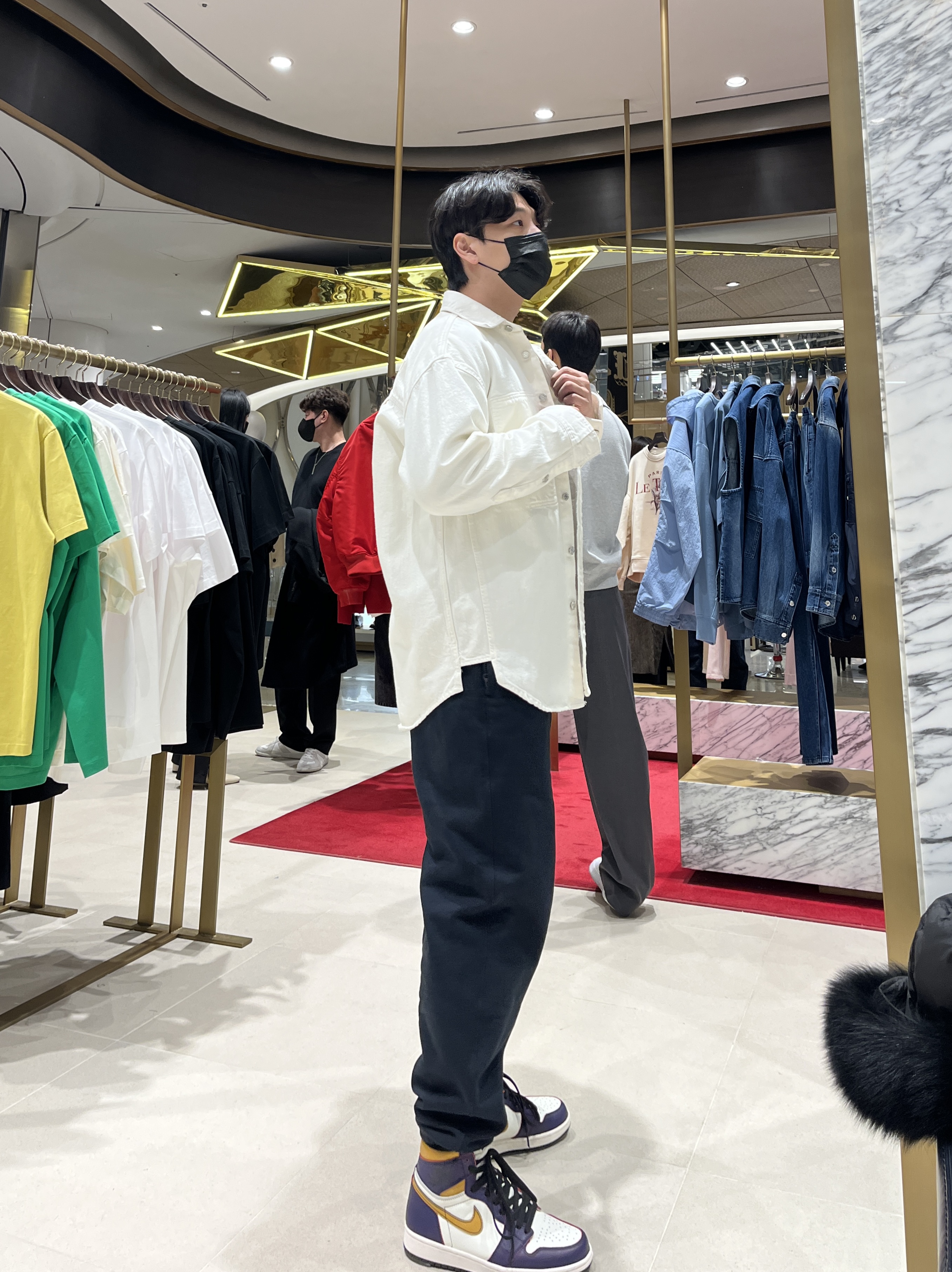 Jordan 1 Retro High OG Defiant SB LA to Chicago, Nike x Stussy NRG ZR Fleece Pants Black - Asia 착용 스타일 - 1