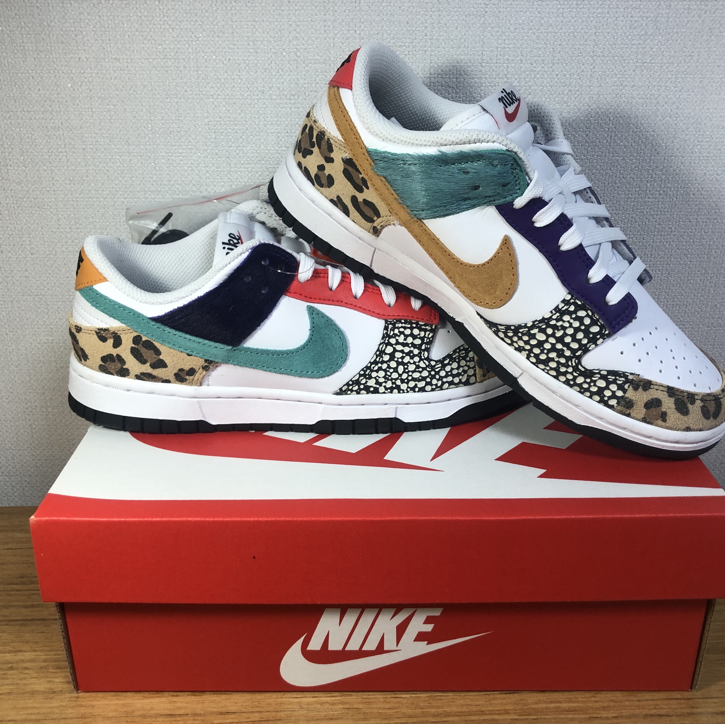 (W) Nike Dunk Low SE Patchwork 착용 스타일