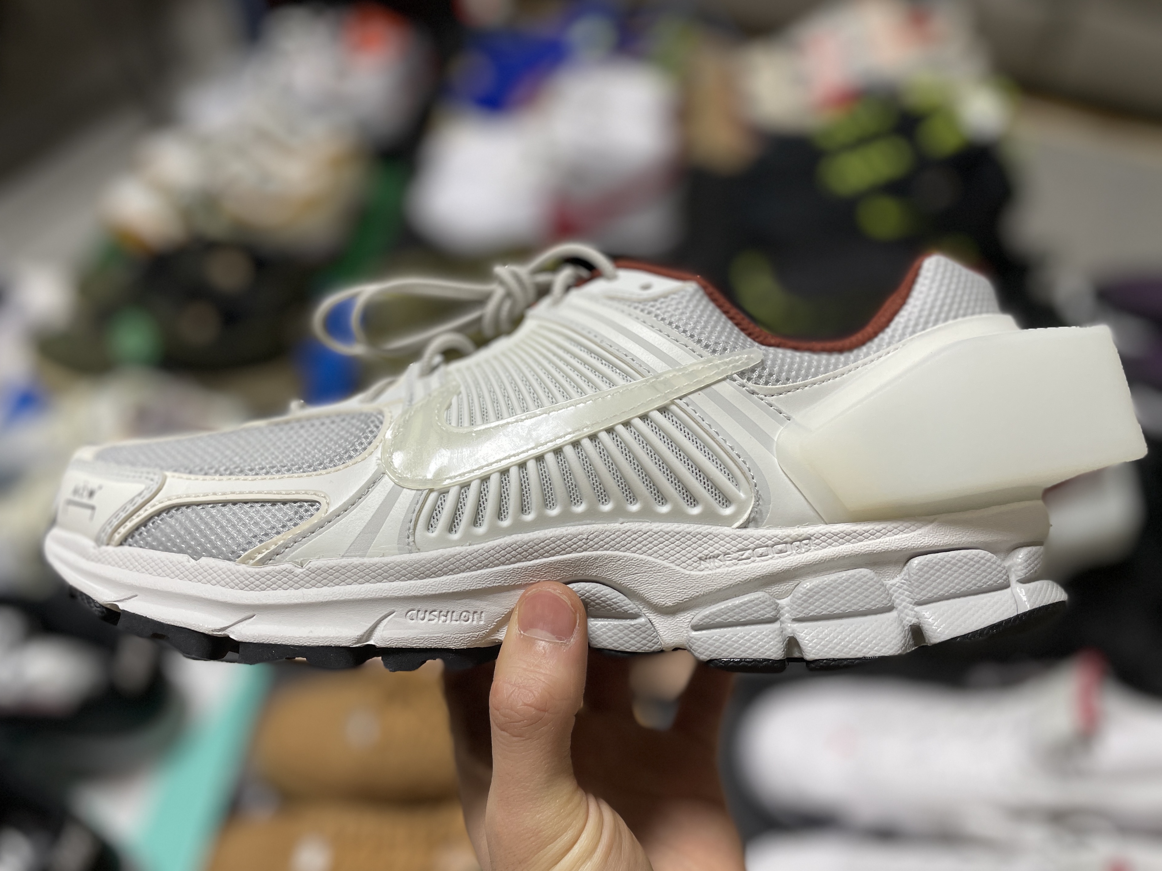 Nike x A-Cold-Wall Zoom Vomero 5 Sail 착용 스타일