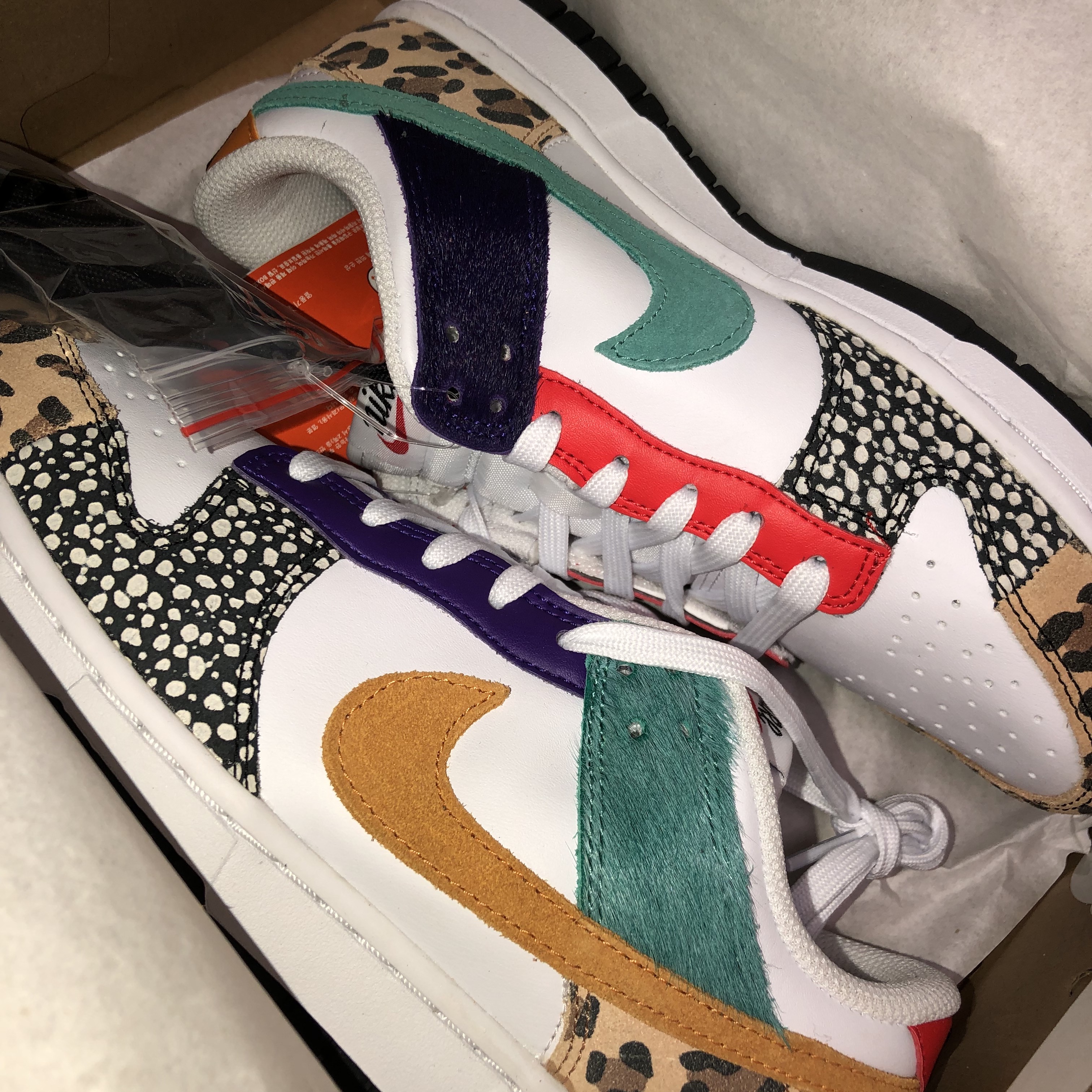 (W) Nike Dunk Low SE Patchwork 착용 스타일