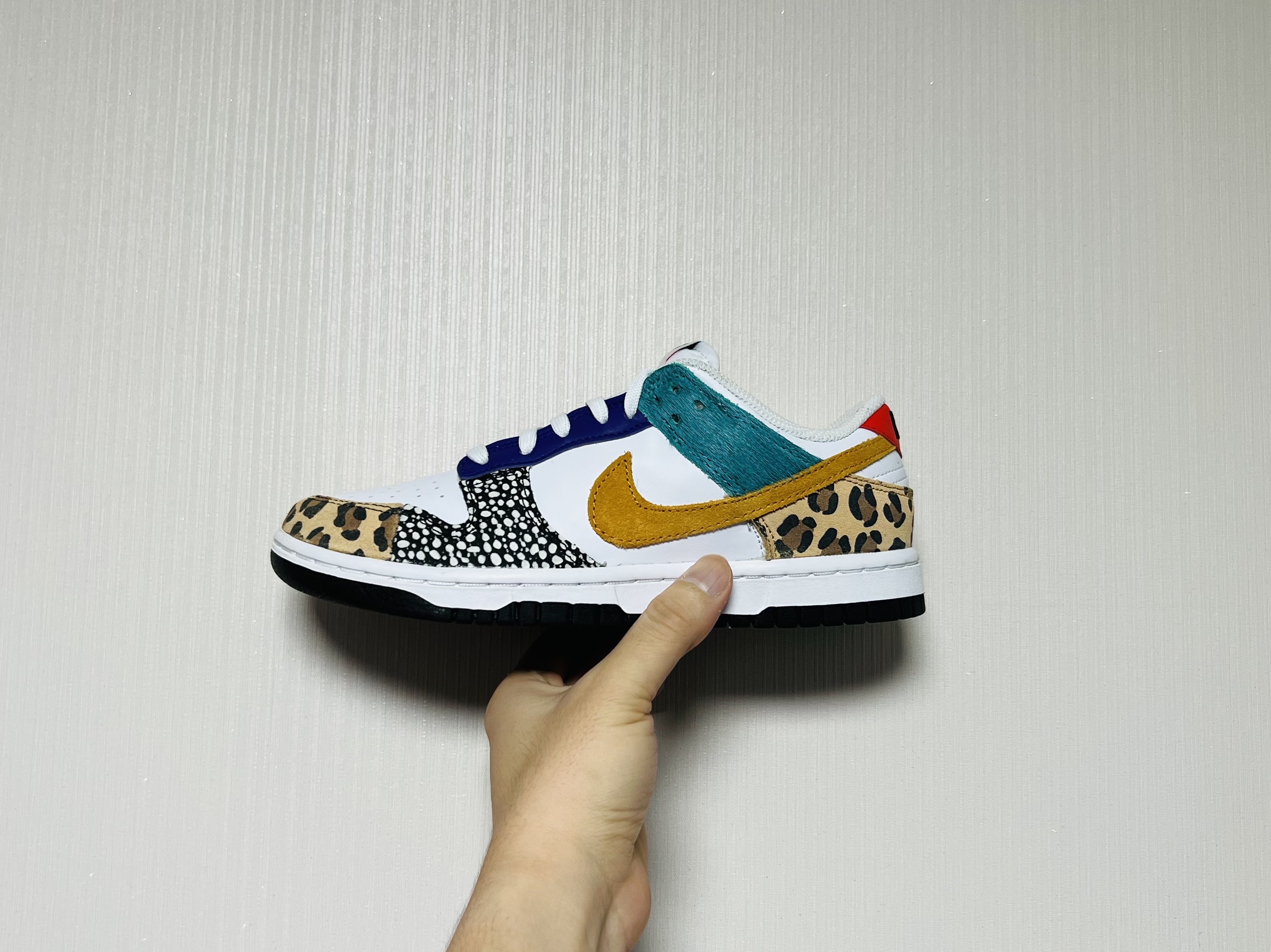 (W) Nike Dunk Low SE Patchwork 착용 스타일