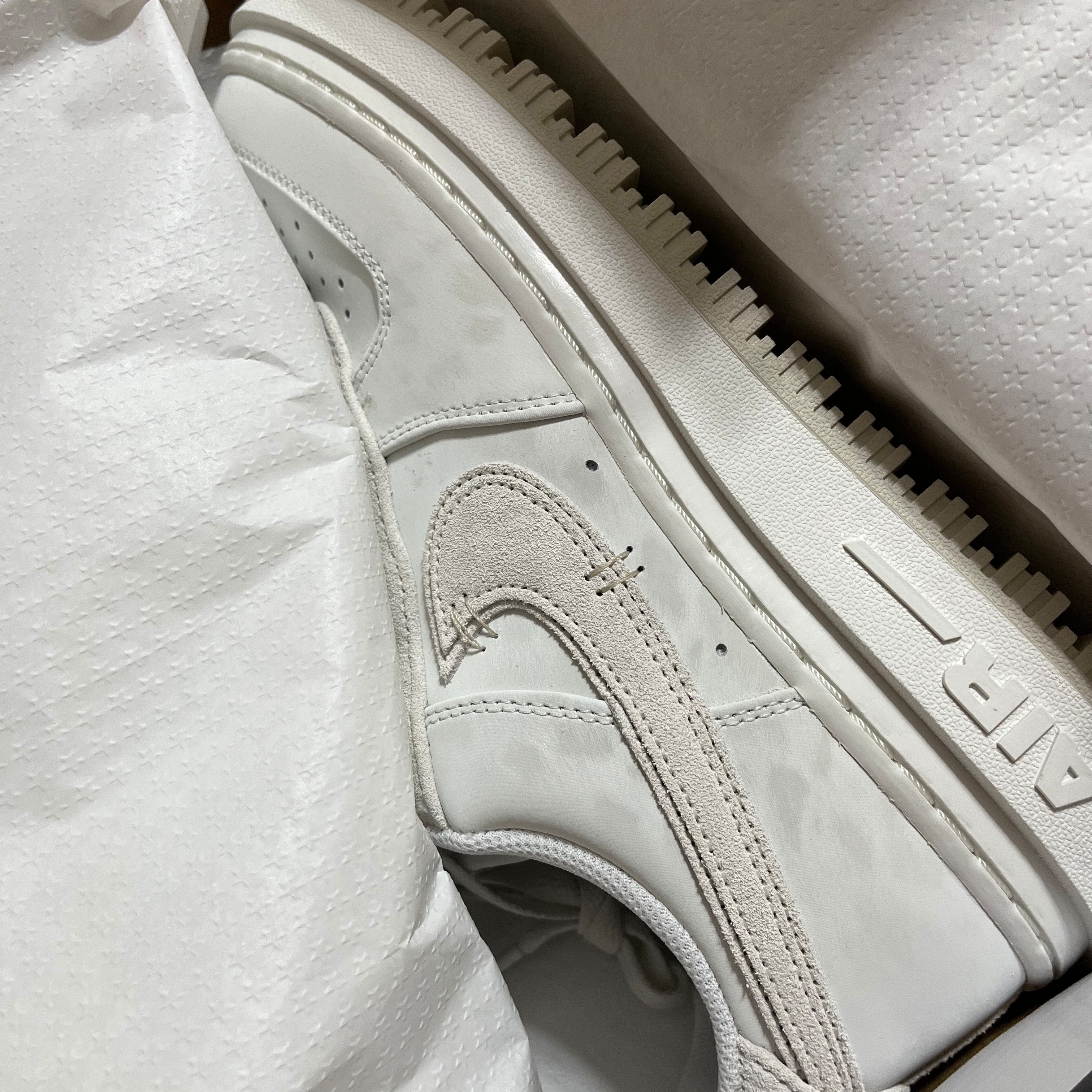 (W) Nike x Serena Williams Air Force 1 LXX Summit White, Nike Air Force 1 Luxe Summit White 착용 스타일 - 3