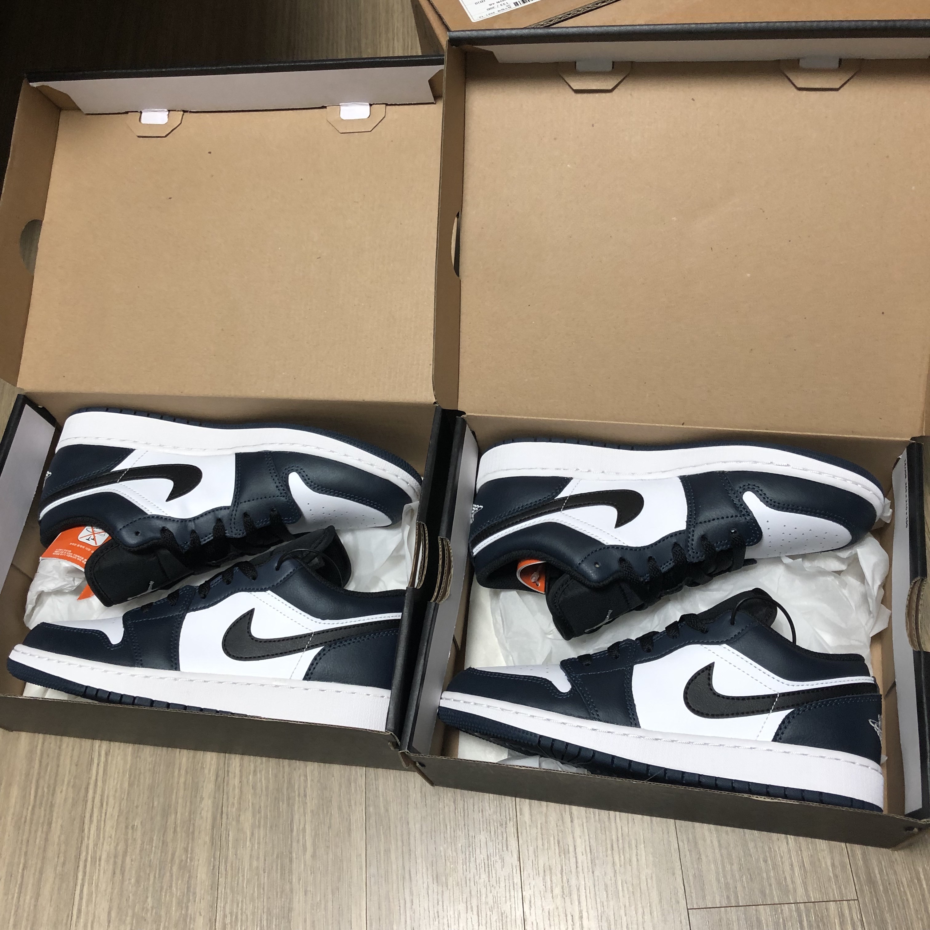 Jordan 1 Low Dark Teal, (GS) Jordan 1 Low Armory Navy 착용 스타일