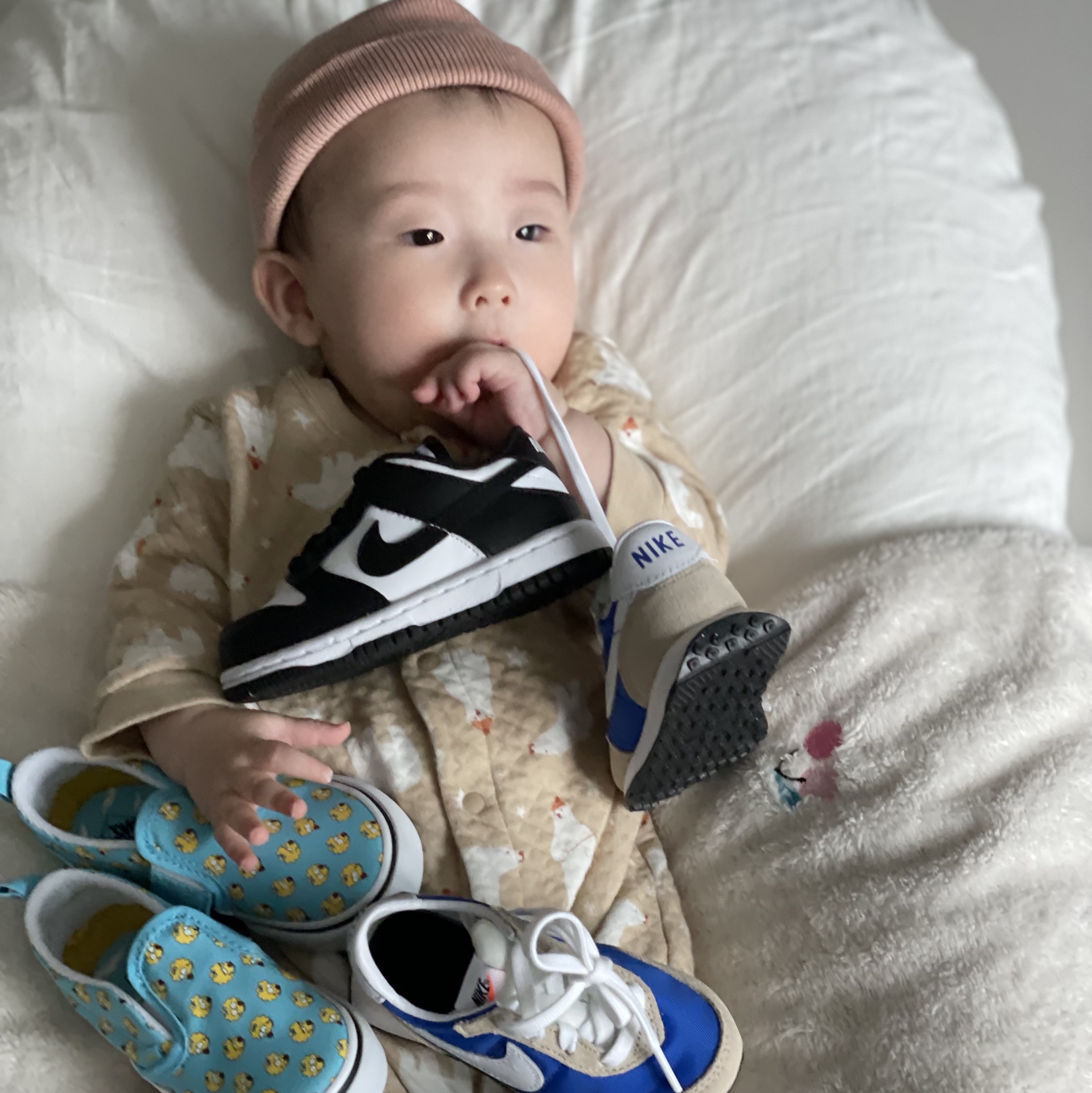 (TD) Nike Dunk Low Black 착용 스타일 - 3