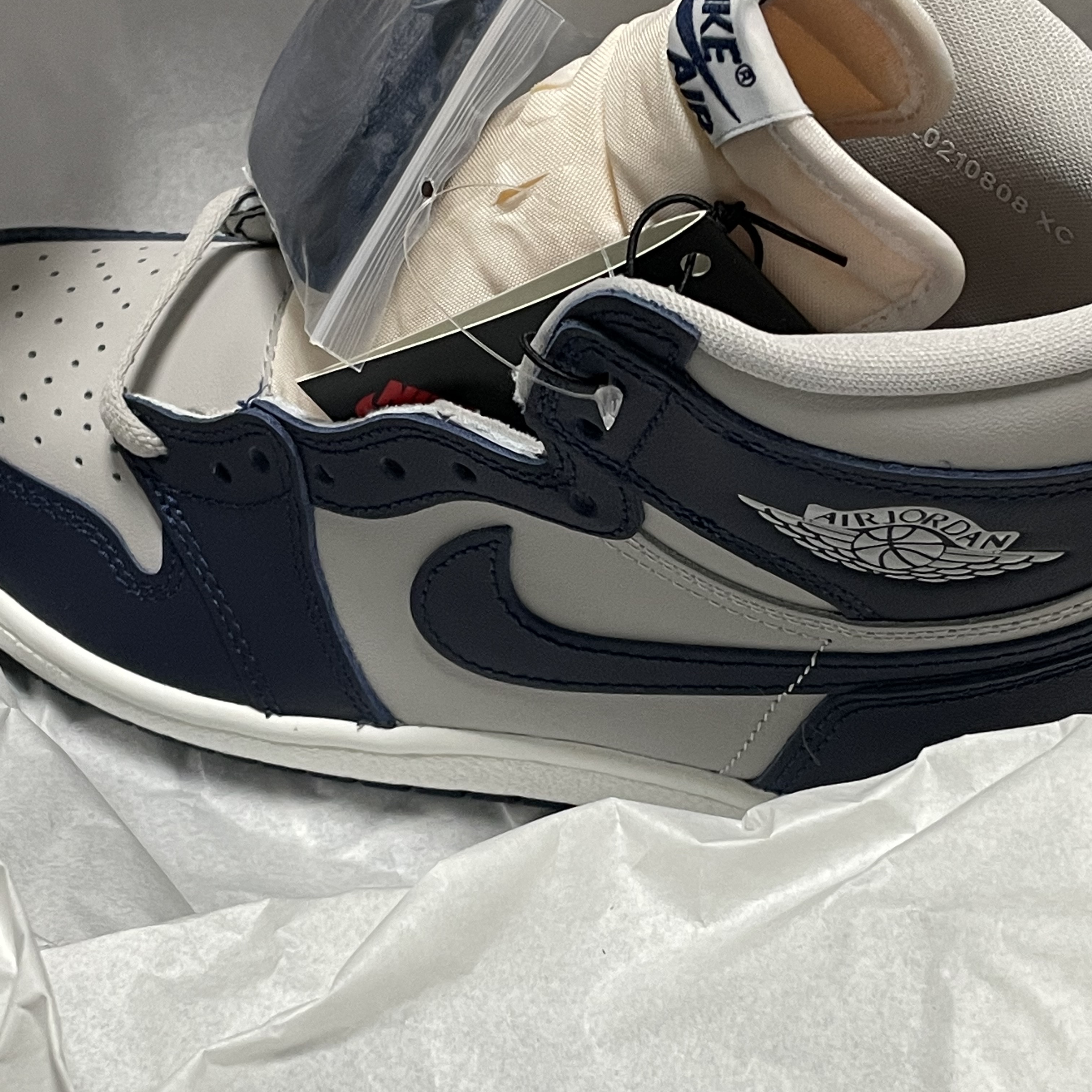 Jordan 1 High 85 College Navy 착용 스타일 - 2