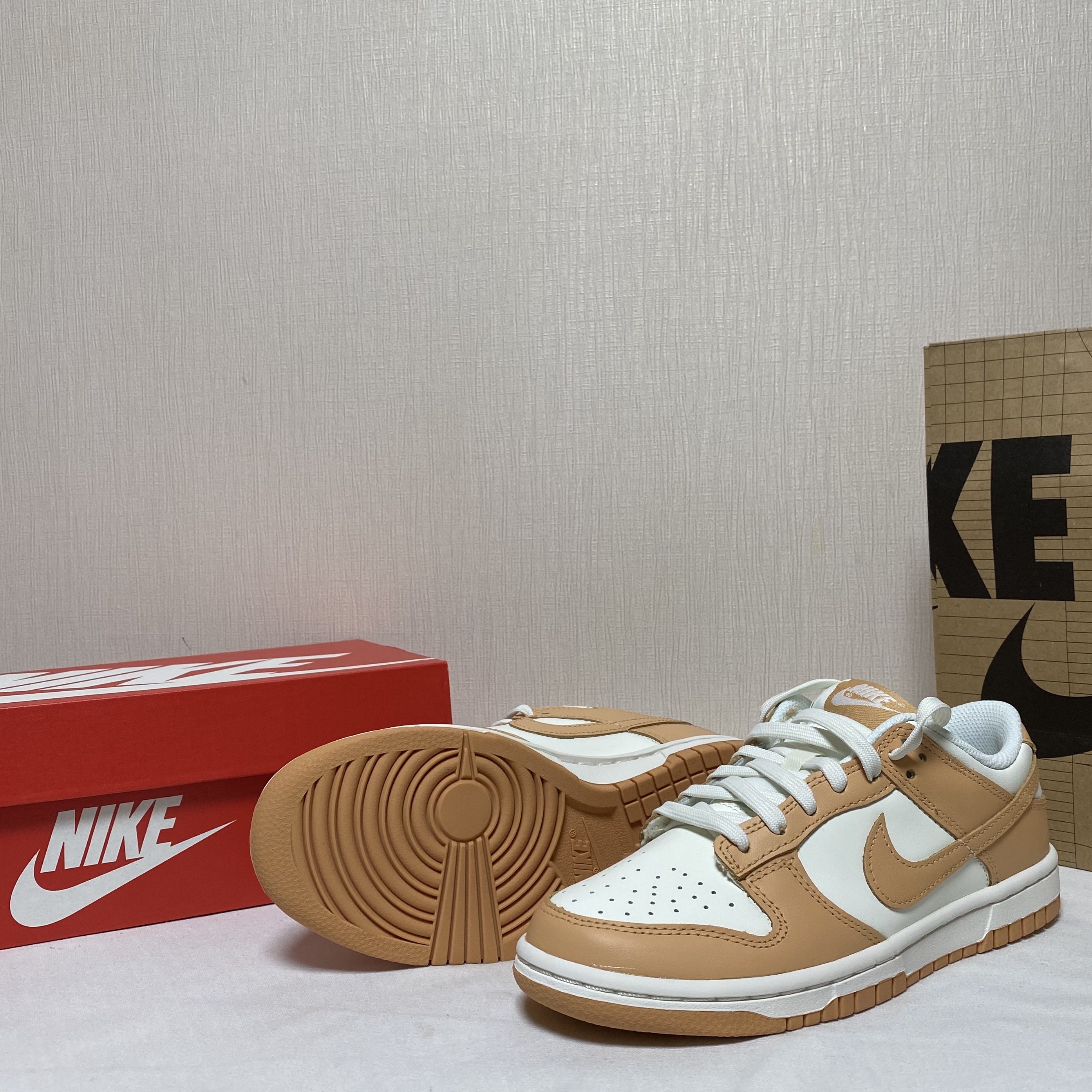 (W) Nike Dunk Low Harvest Moon 착용 스타일 - 4