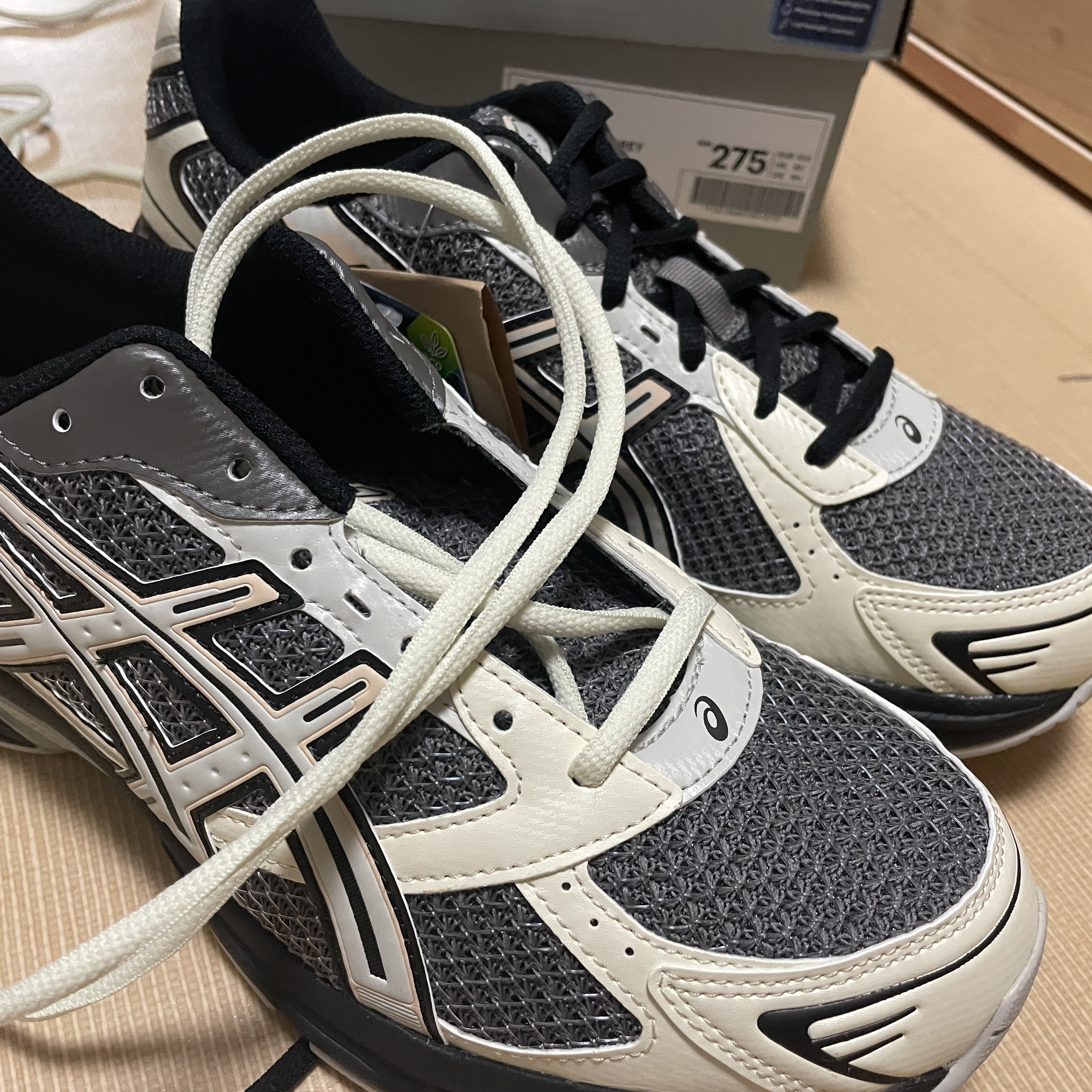 Asics x I4P Gel-1130 Mink Glacier Grey 착용 스타일 - 2