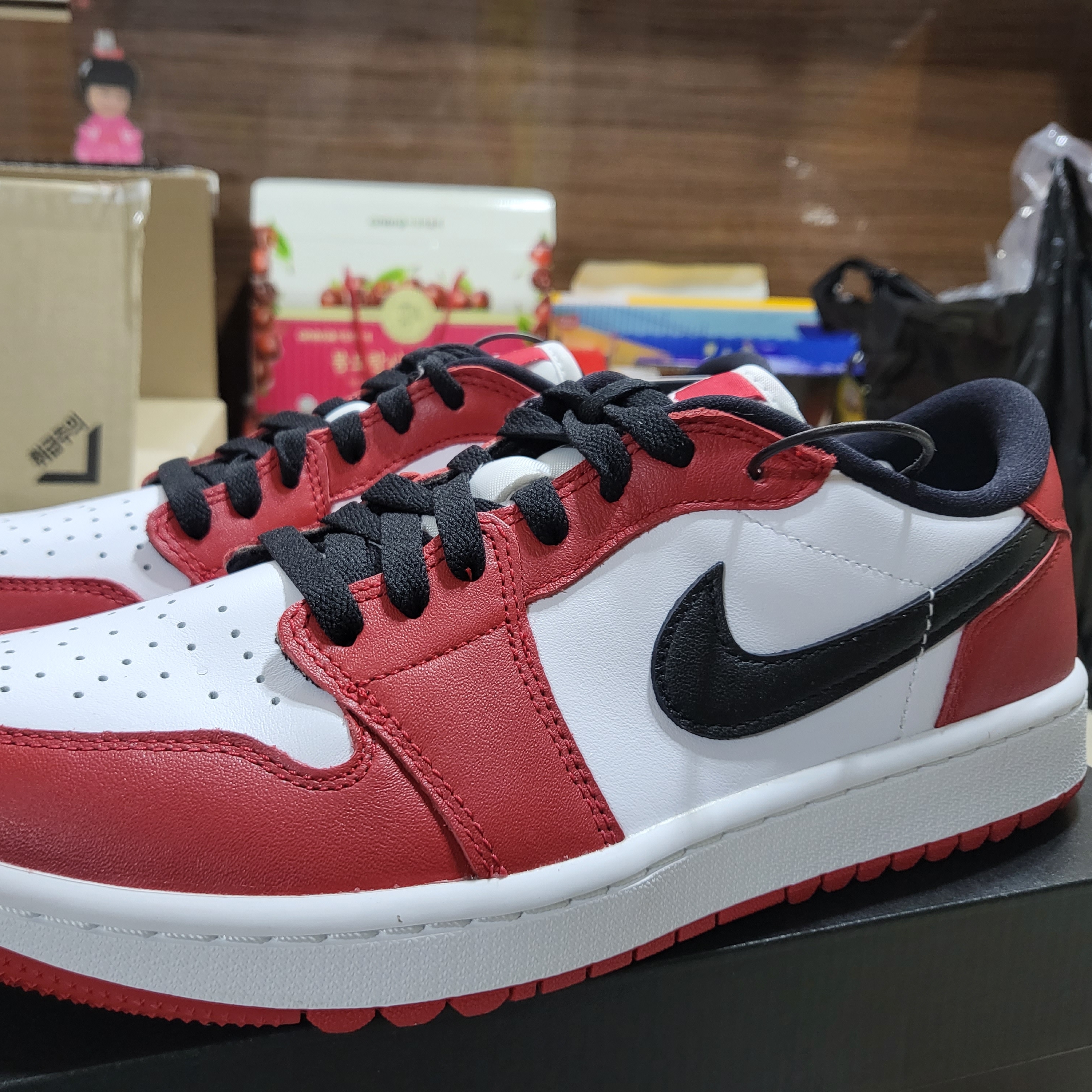 Jordan 1 Low Golf Chicago 착용 스타일