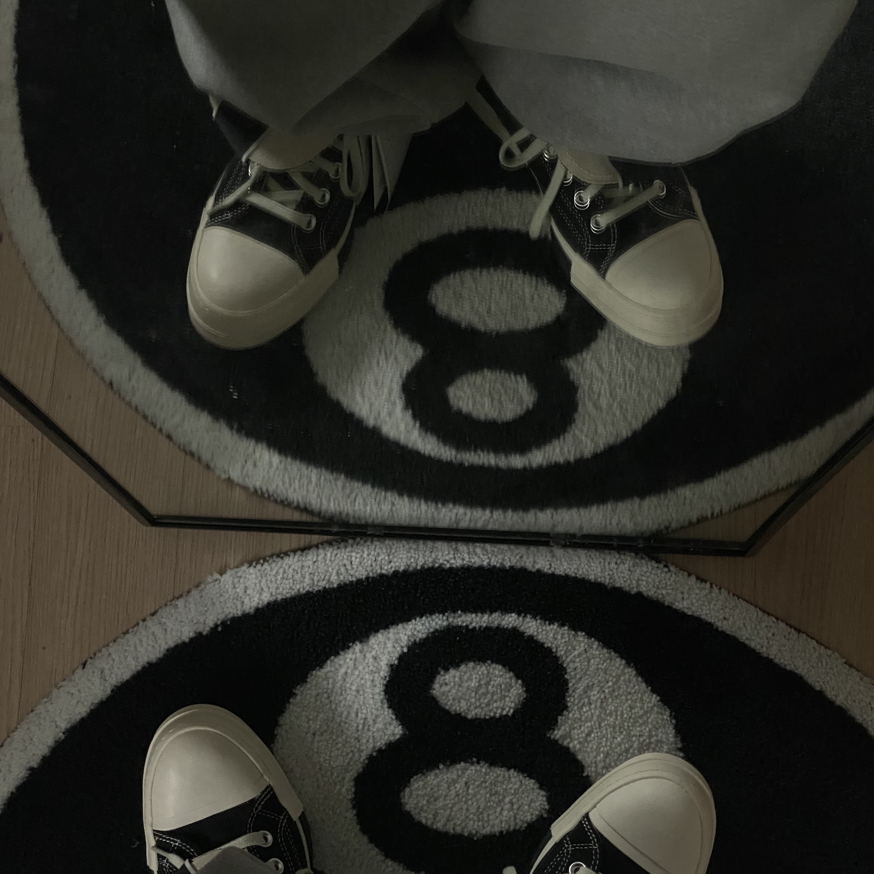Converse x Drkshdw Drkstr Chuck 70 High Black 착용 스타일