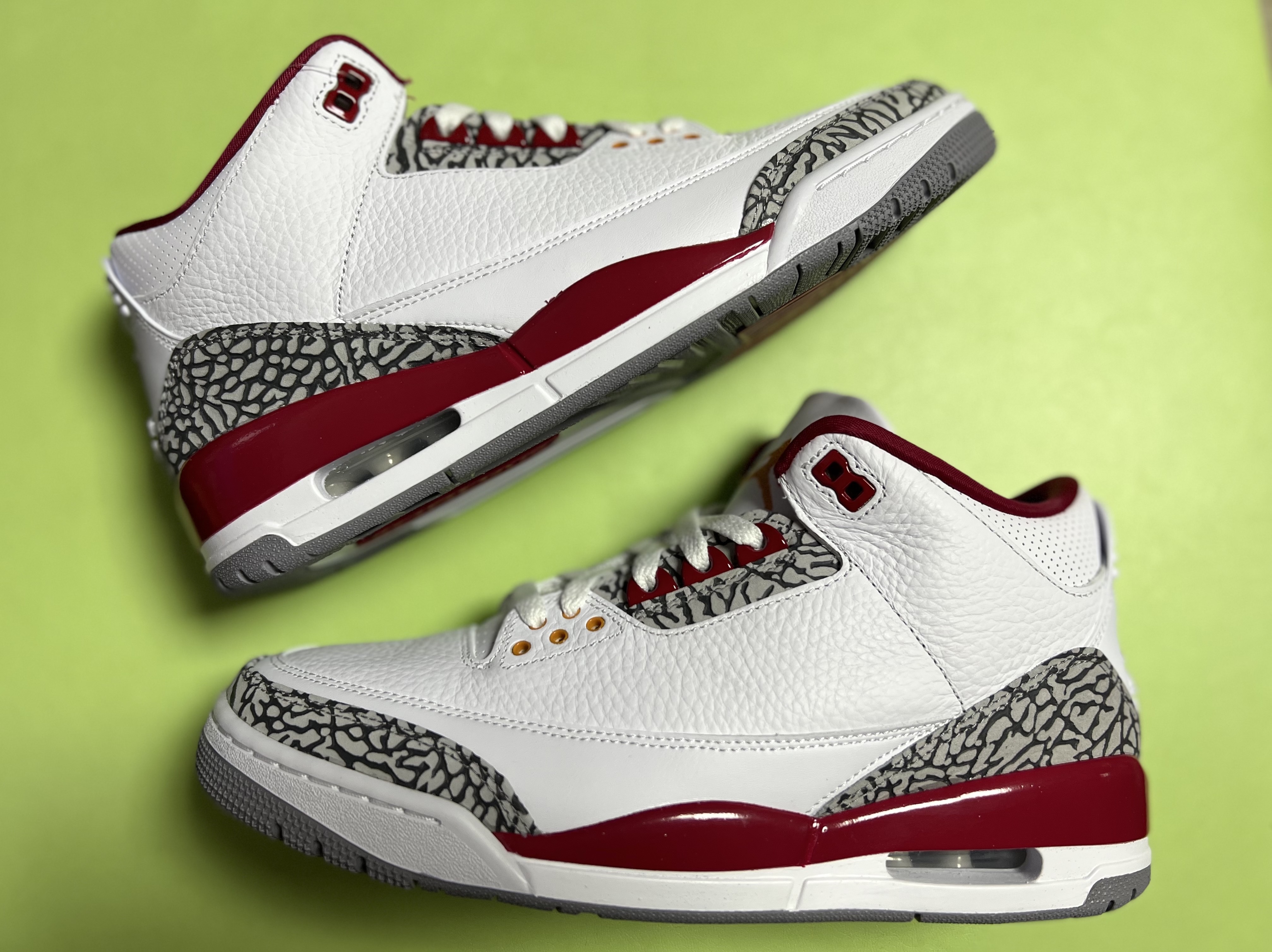 Jordan 3 Retro Cardinal Red 착용 스타일