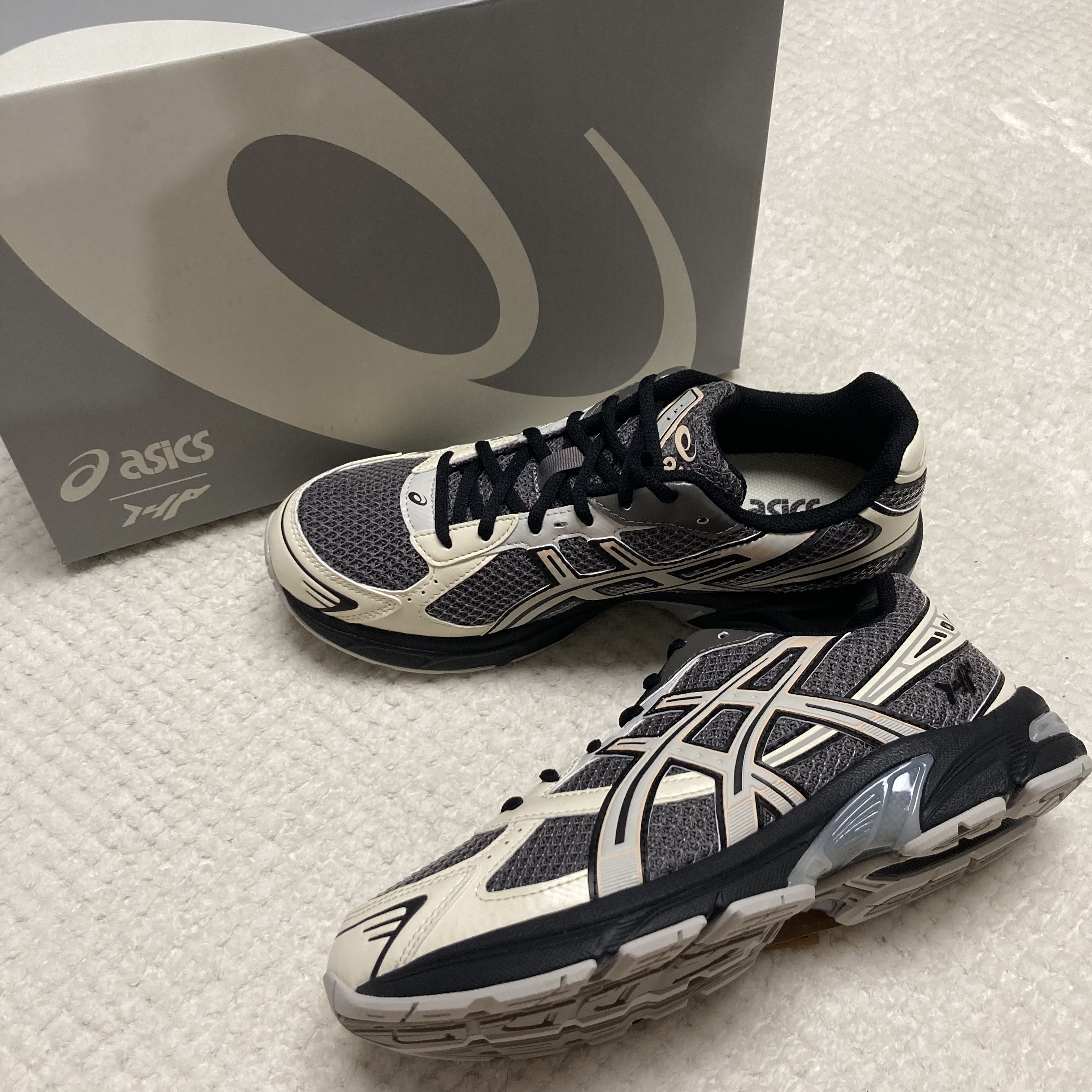 Asics x I4P Gel-1130 Mink Glacier Grey 착용 스타일