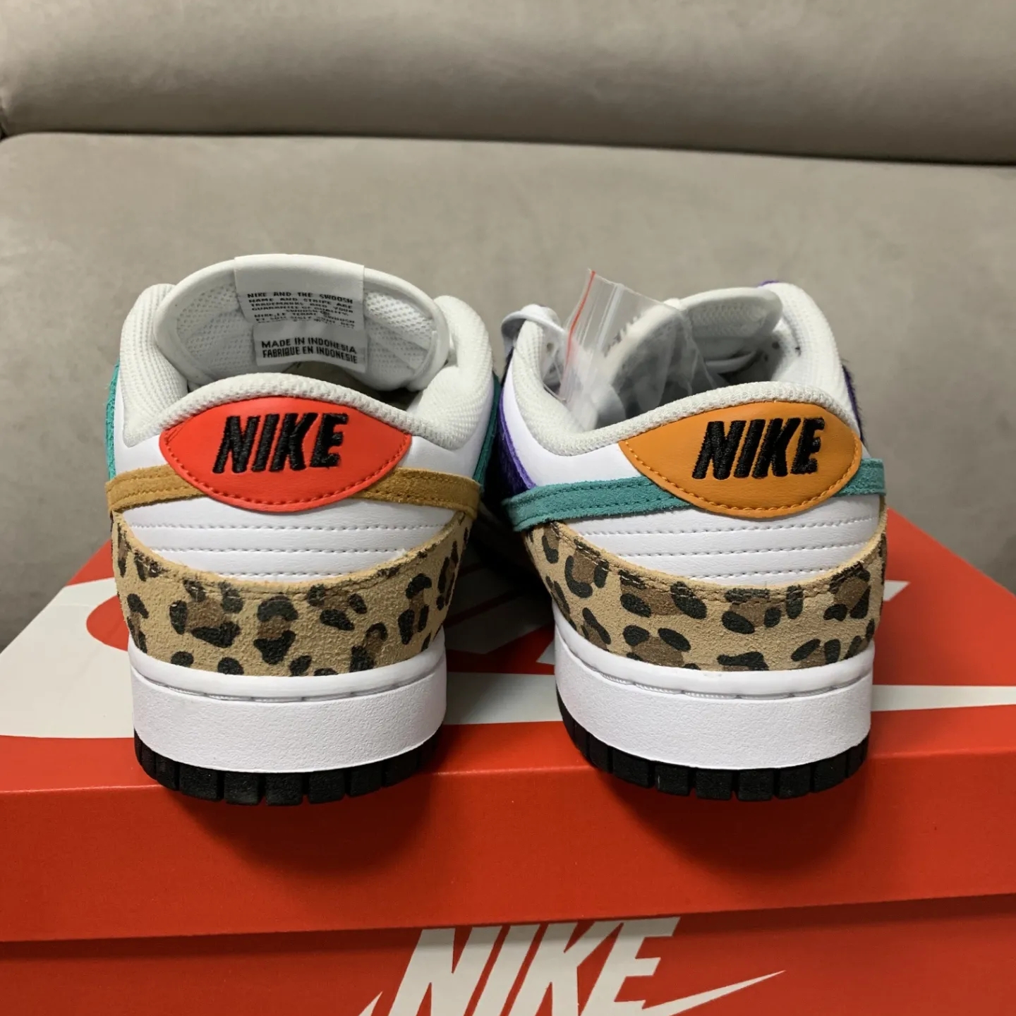 (W) Nike Dunk Low SE Patchwork 착용 스타일 - 2