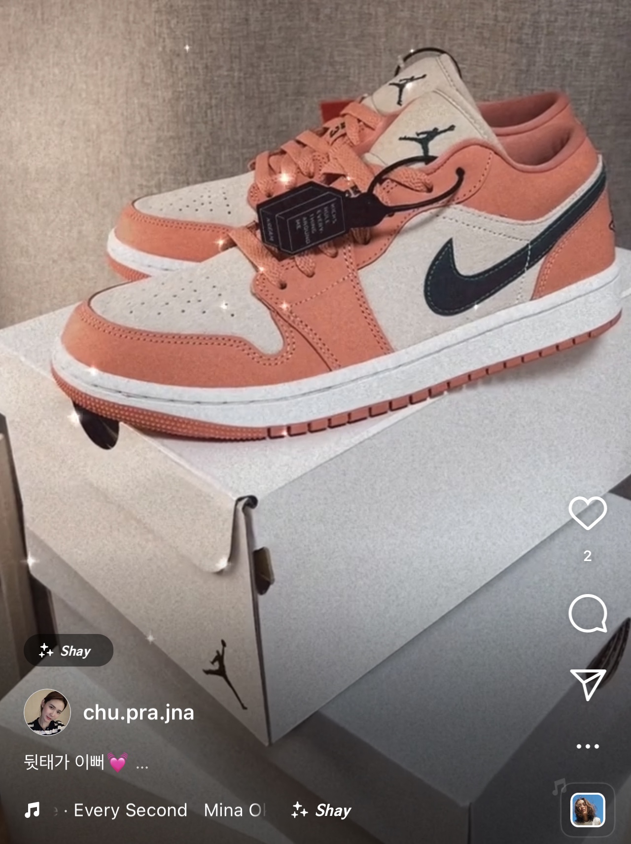 (W) Jordan 1 Low Light Madder Root 착용 스타일
