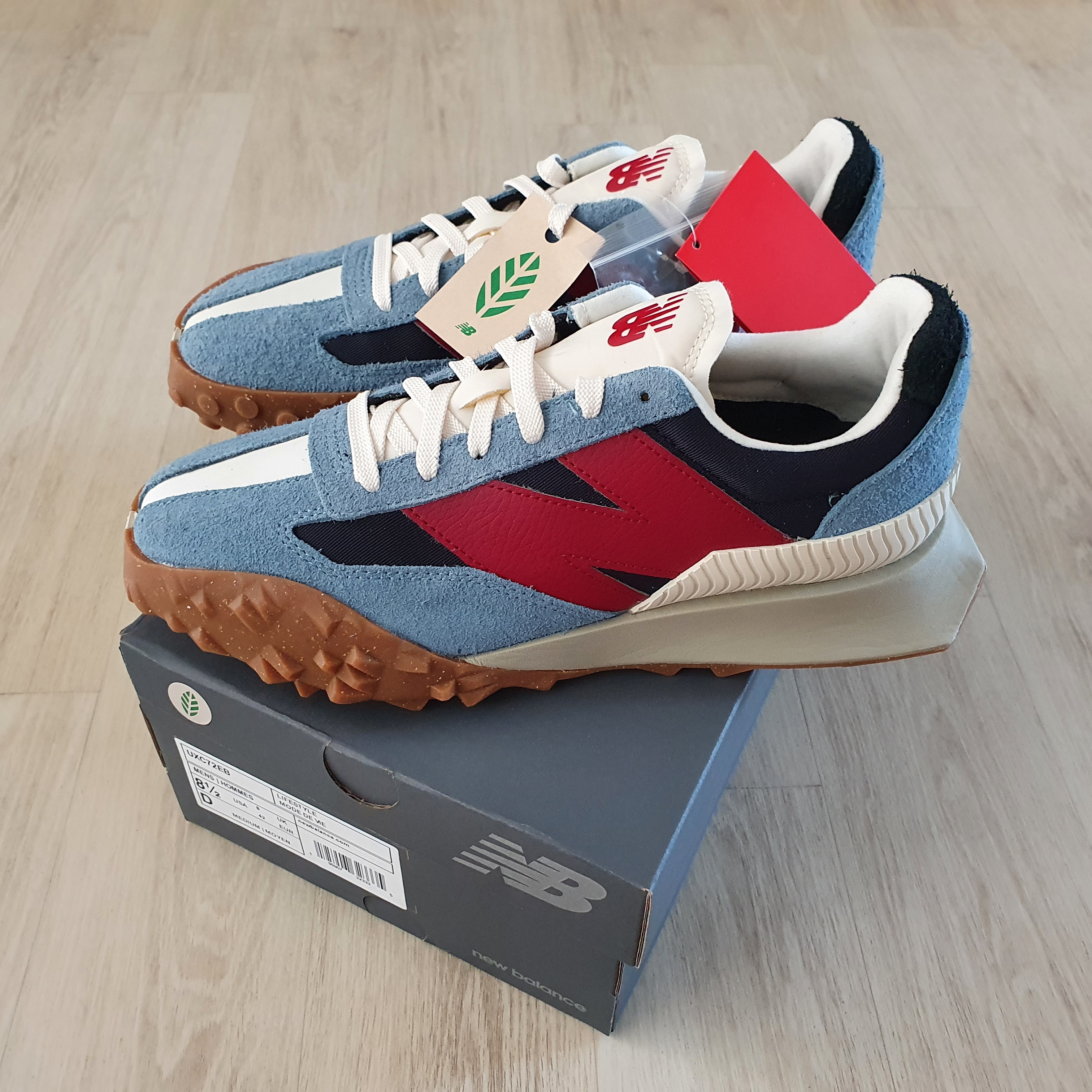 New Balance XC-72 Blue 착용 스타일