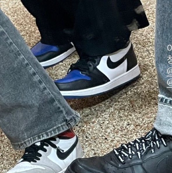 Jordan 1 Retro High OG Royal Toe 착용 스타일