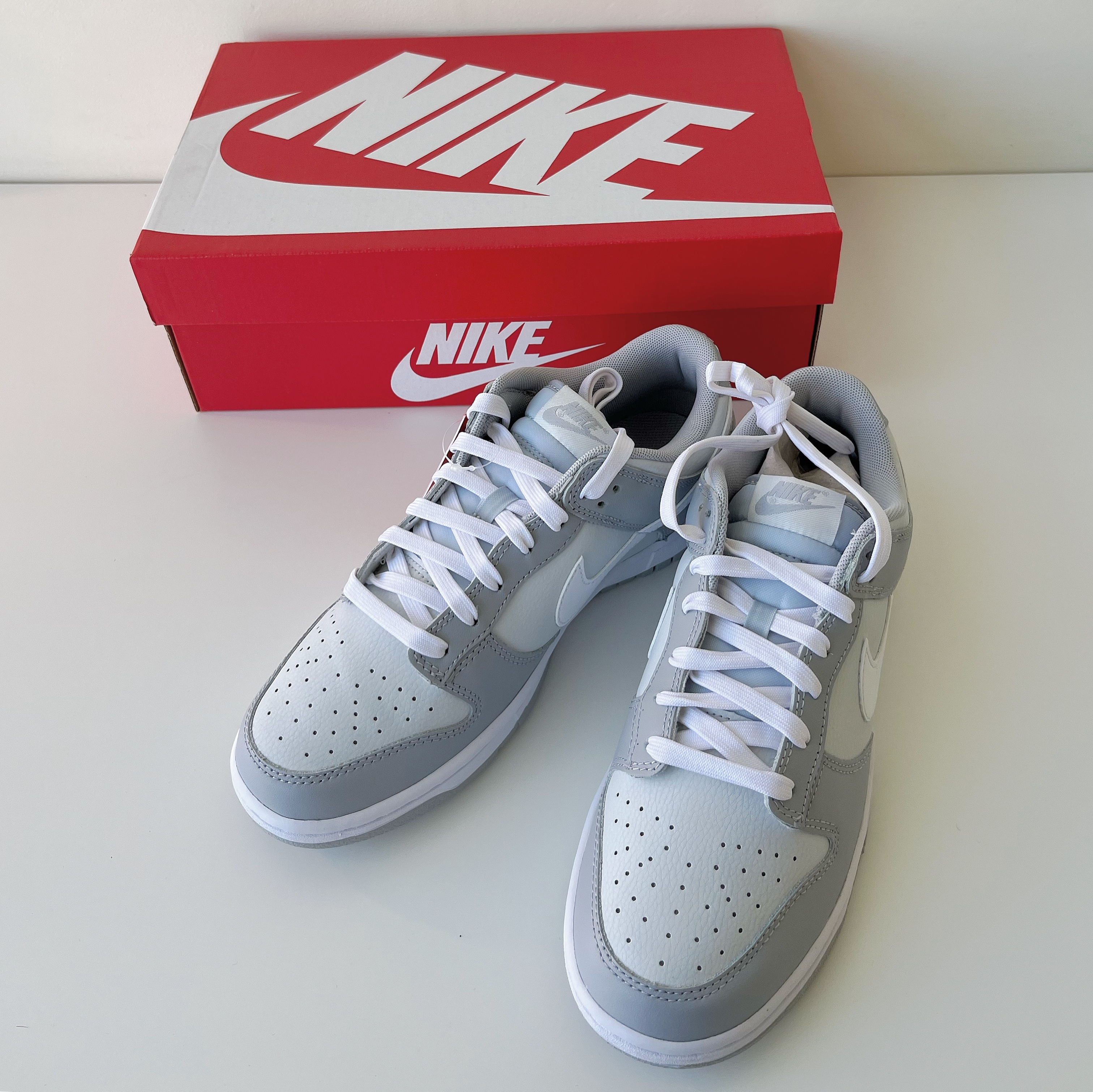 Nike Dunk Low Retro Wolf Grey 착용 스타일