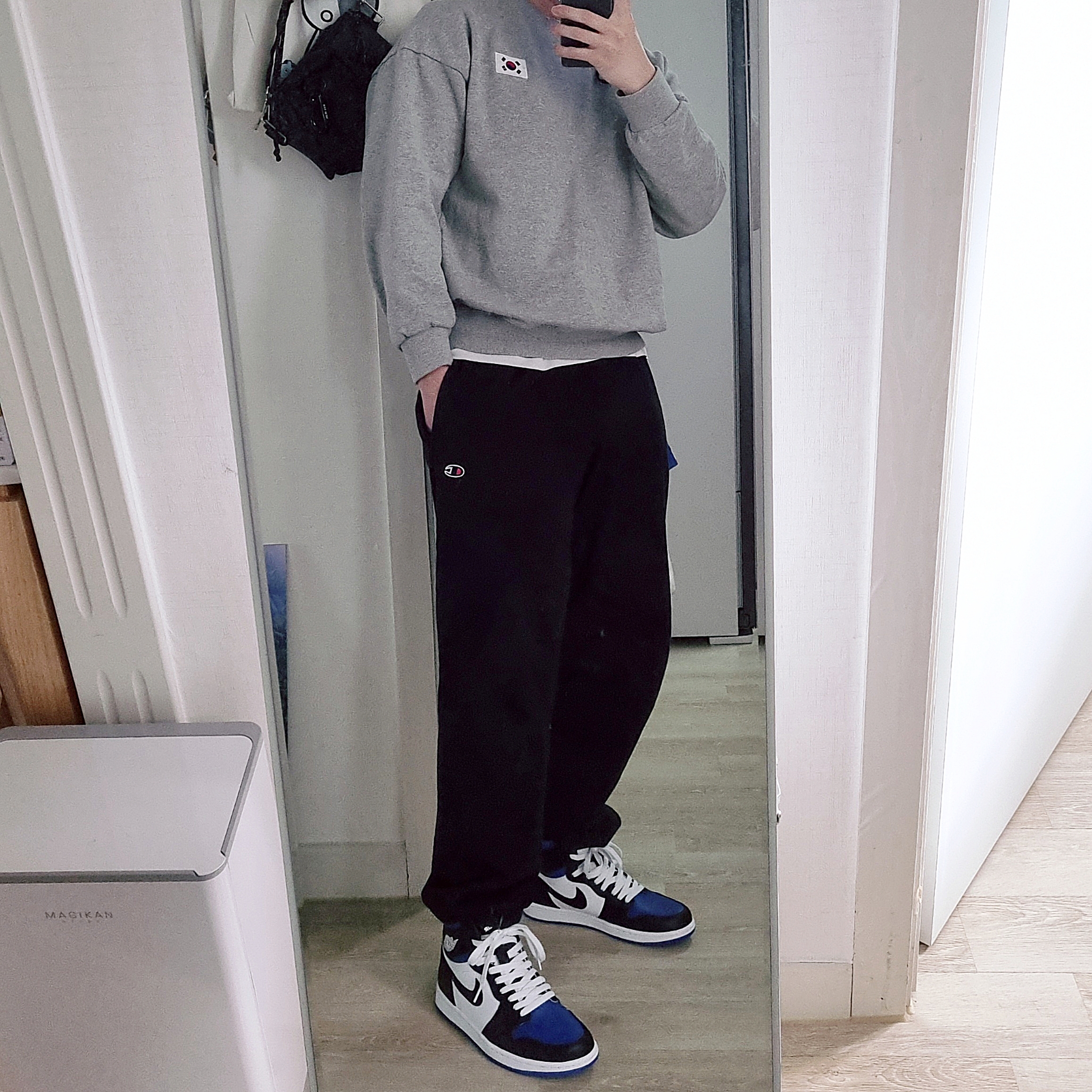 Jordan 1 Retro High OG Royal Toe 착용 스타일